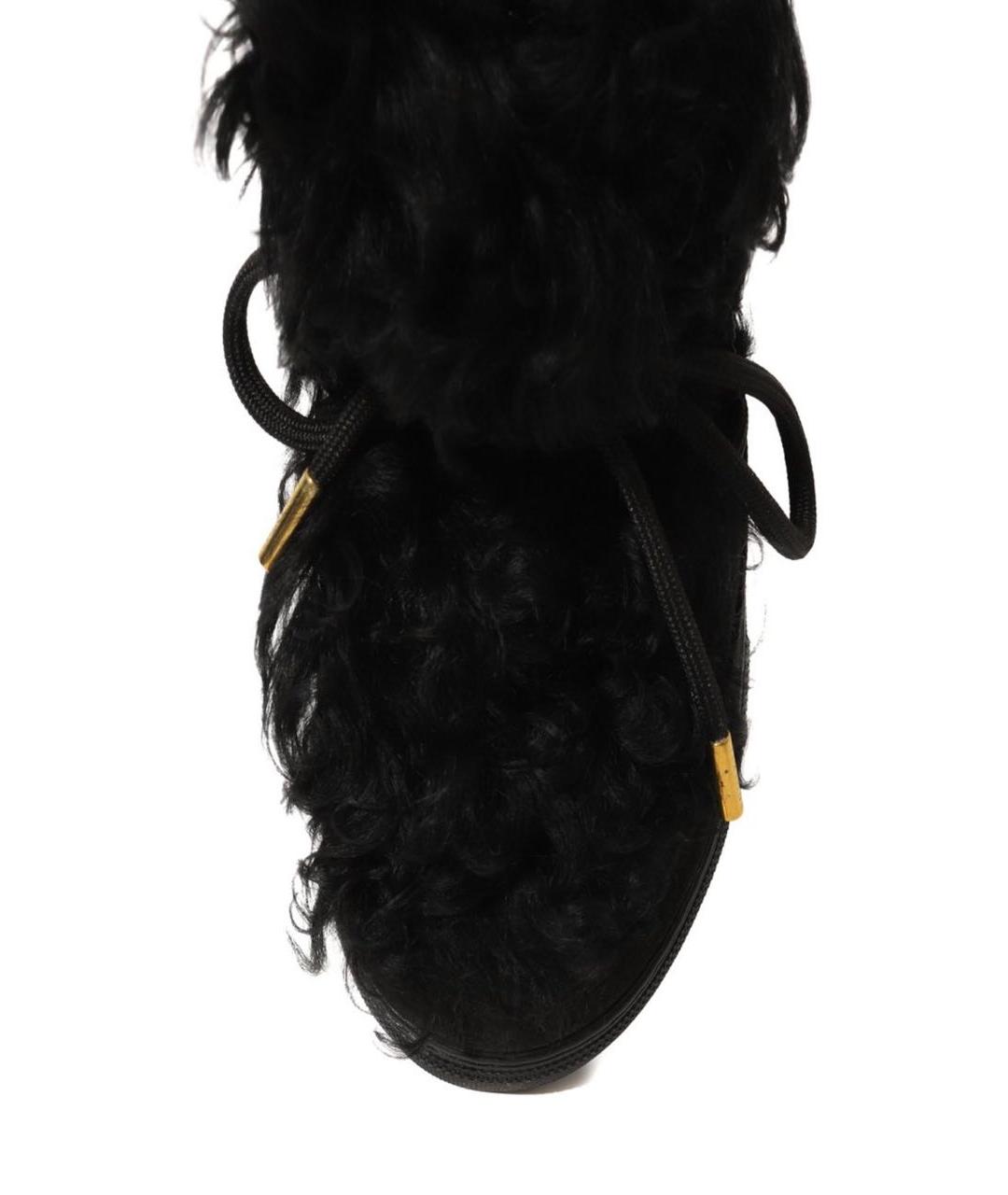 INUIKII Черные замшевые босоножки, фото 4