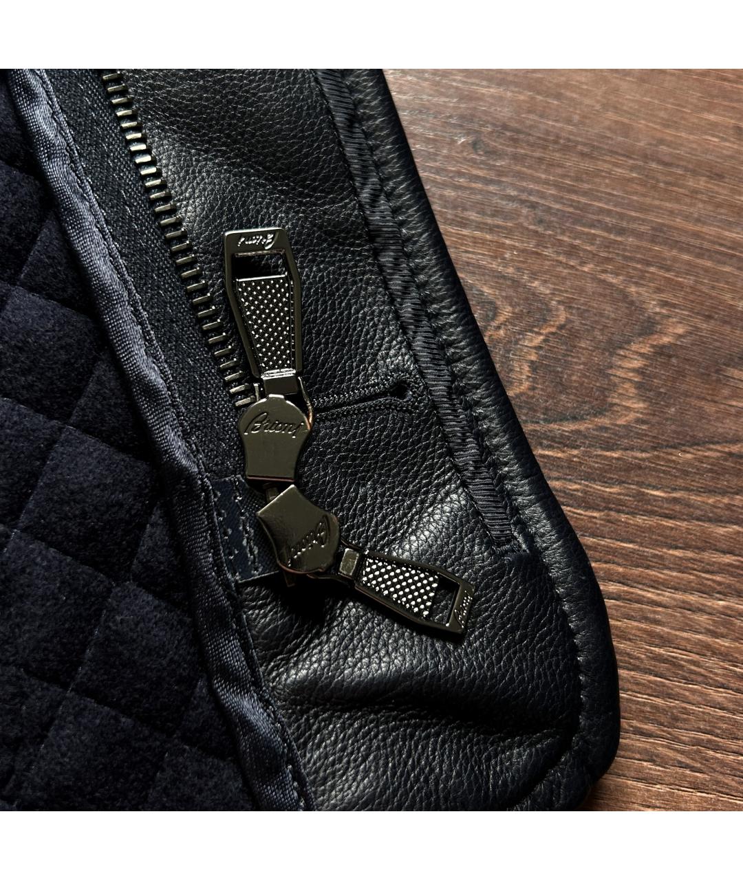 BRIONI Темно-синяя шерстяная куртка, фото 6