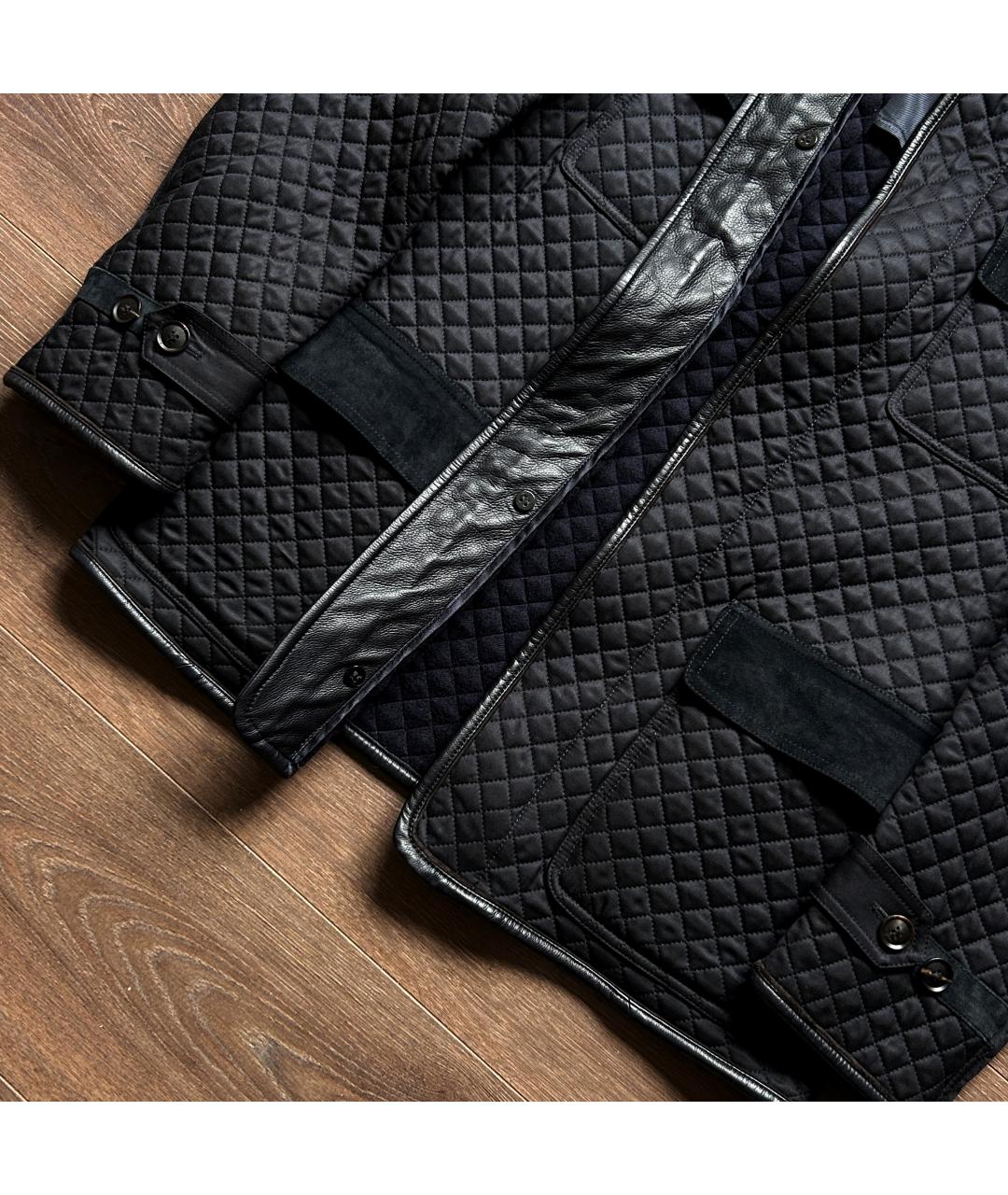 BRIONI Темно-синяя шерстяная куртка, фото 7