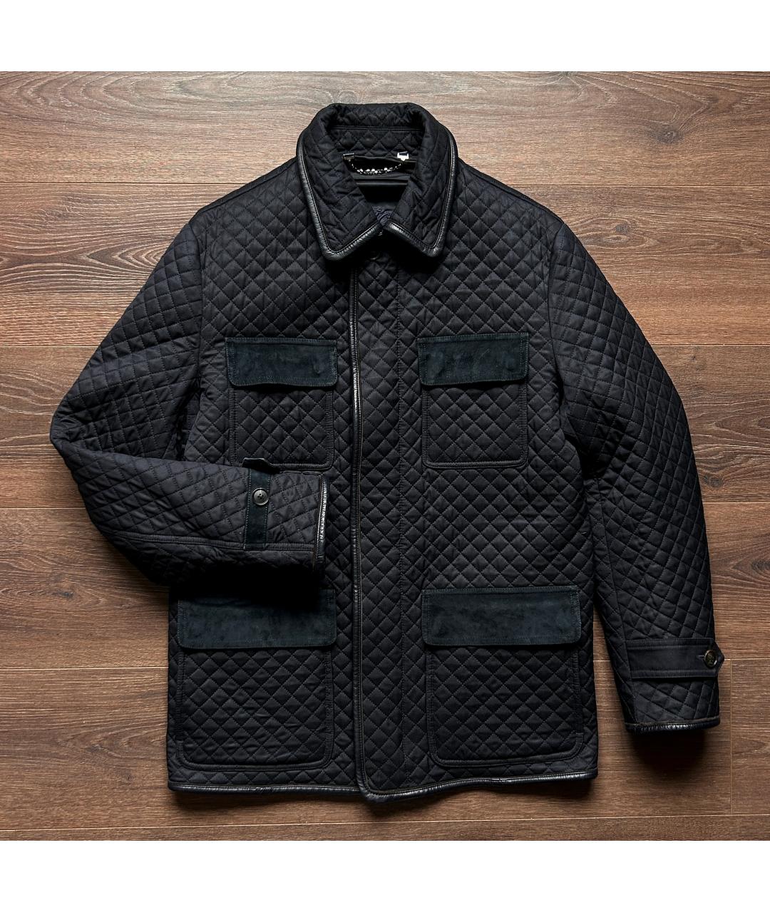 BRIONI Темно-синяя шерстяная куртка, фото 9