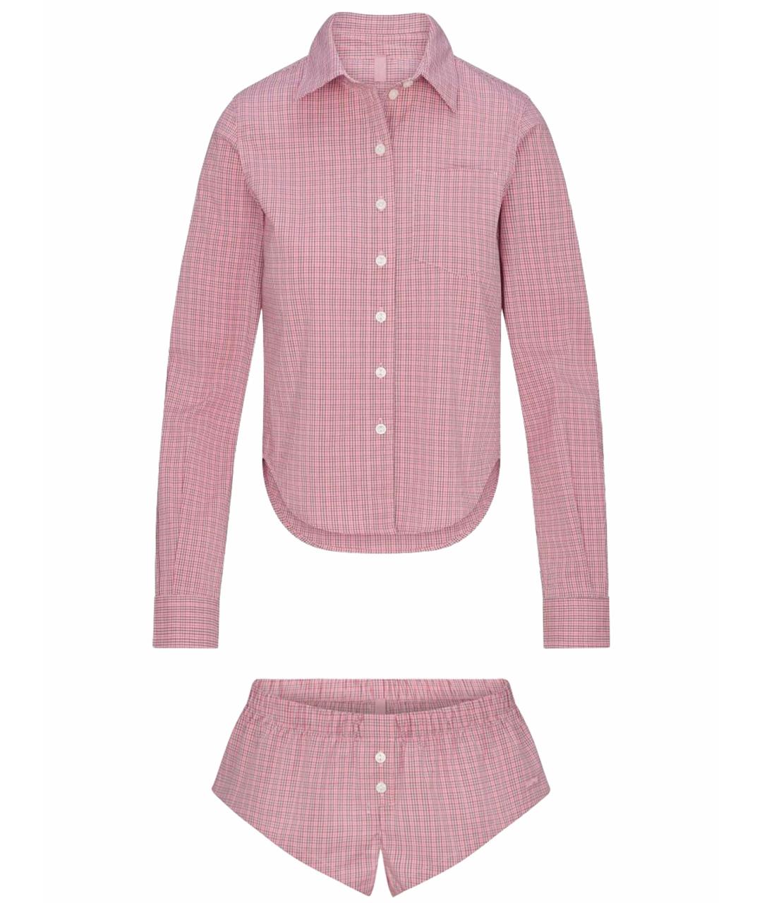 SKIMS Розовая пижама, фото 1