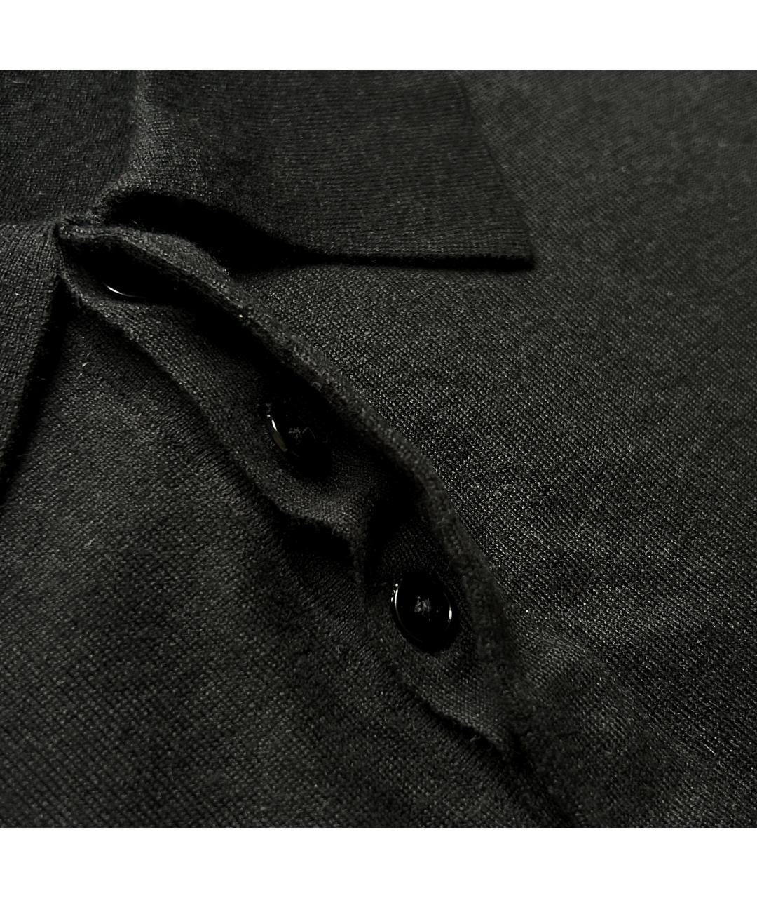 ZZEGNA Черный шелковый джемпер / свитер, фото 5