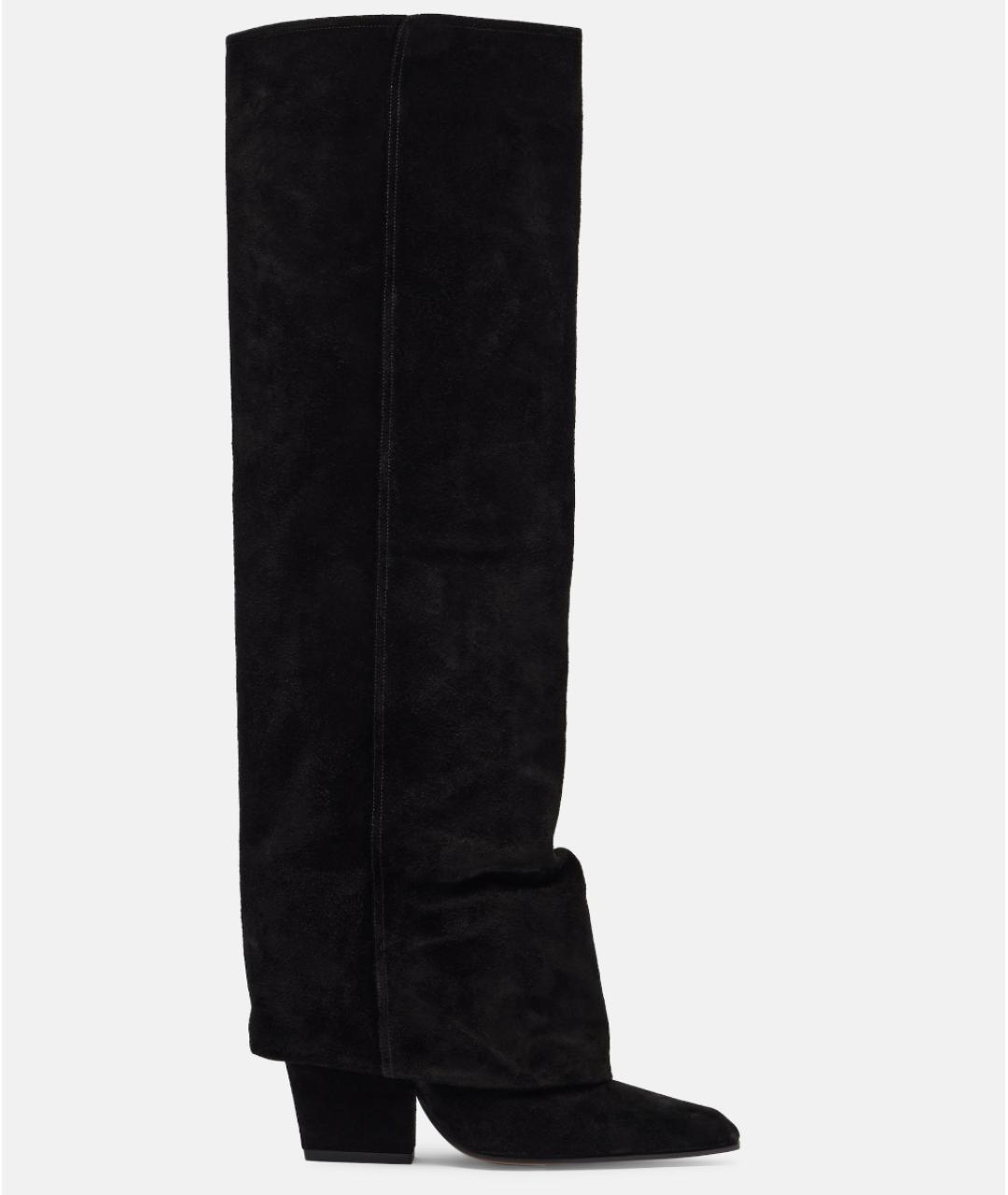 PARIS TEXAS Черные замшевые сапоги, фото 6