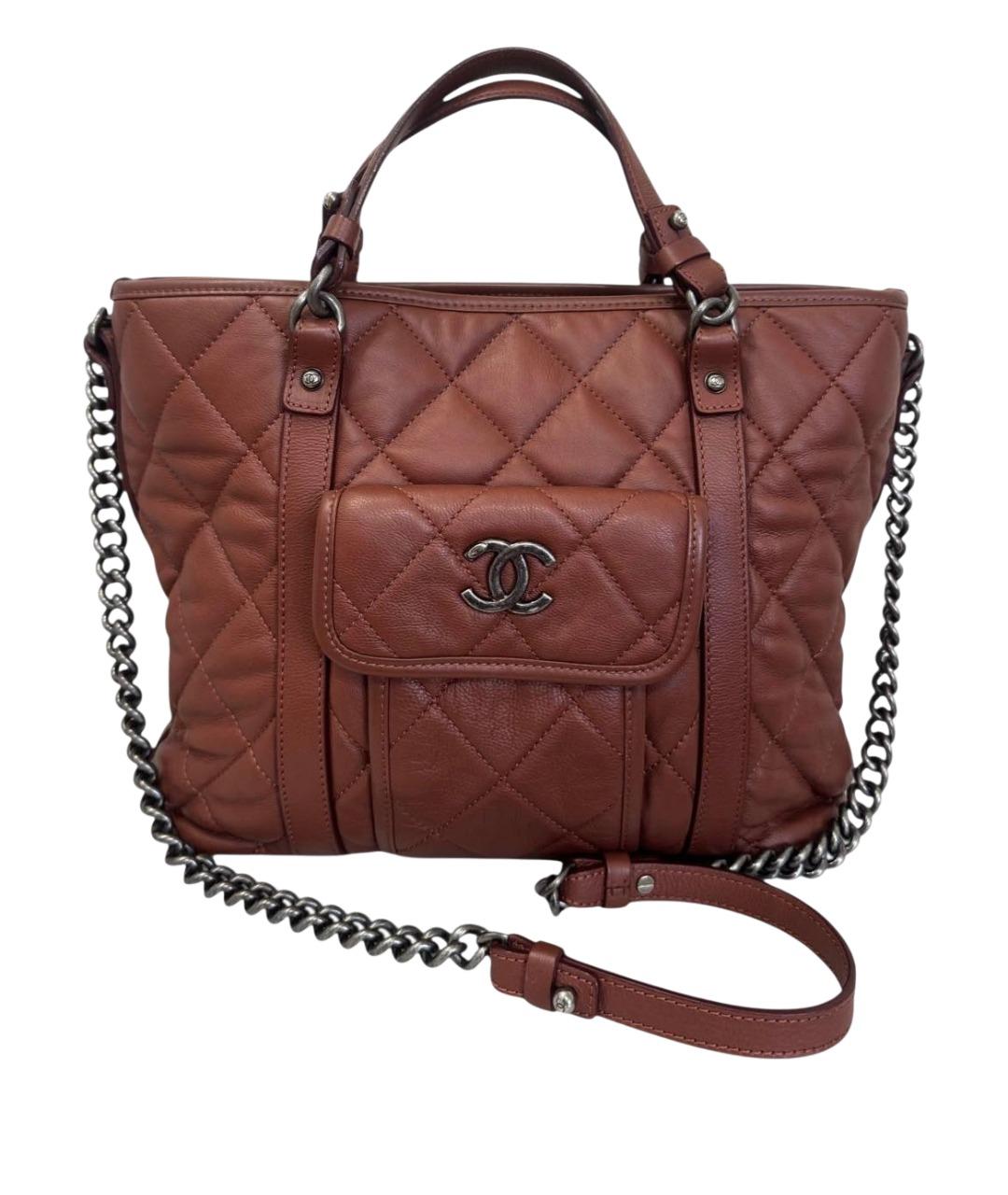 CHANEL Кожаная сумка тоут, фото 1