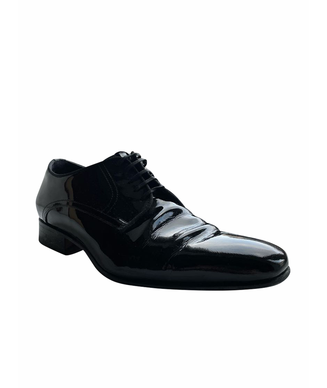 STEMAR Черные кожаные низкие ботинки, фото 1