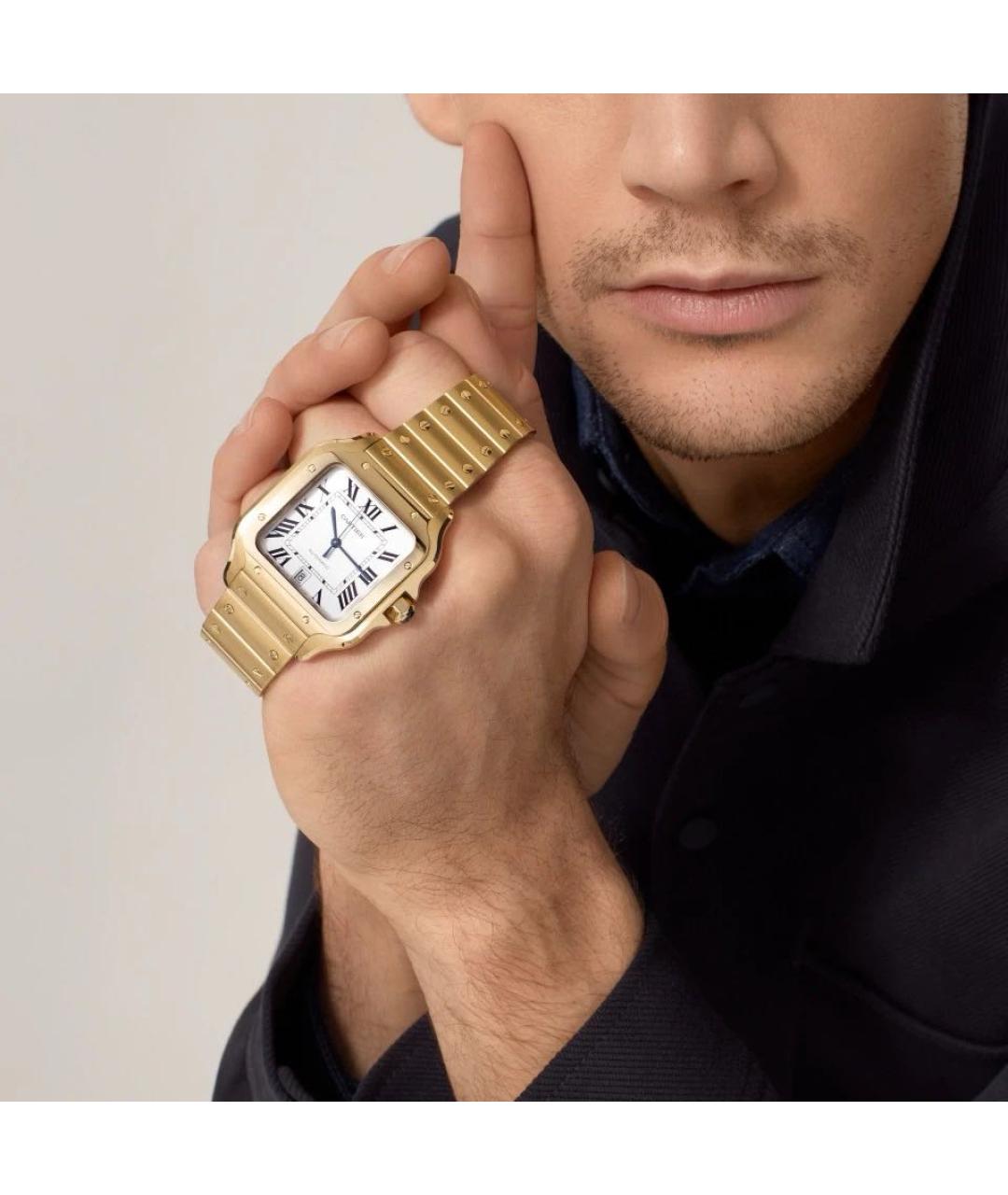 CARTIER Золотые часы из желтого золота, фото 3