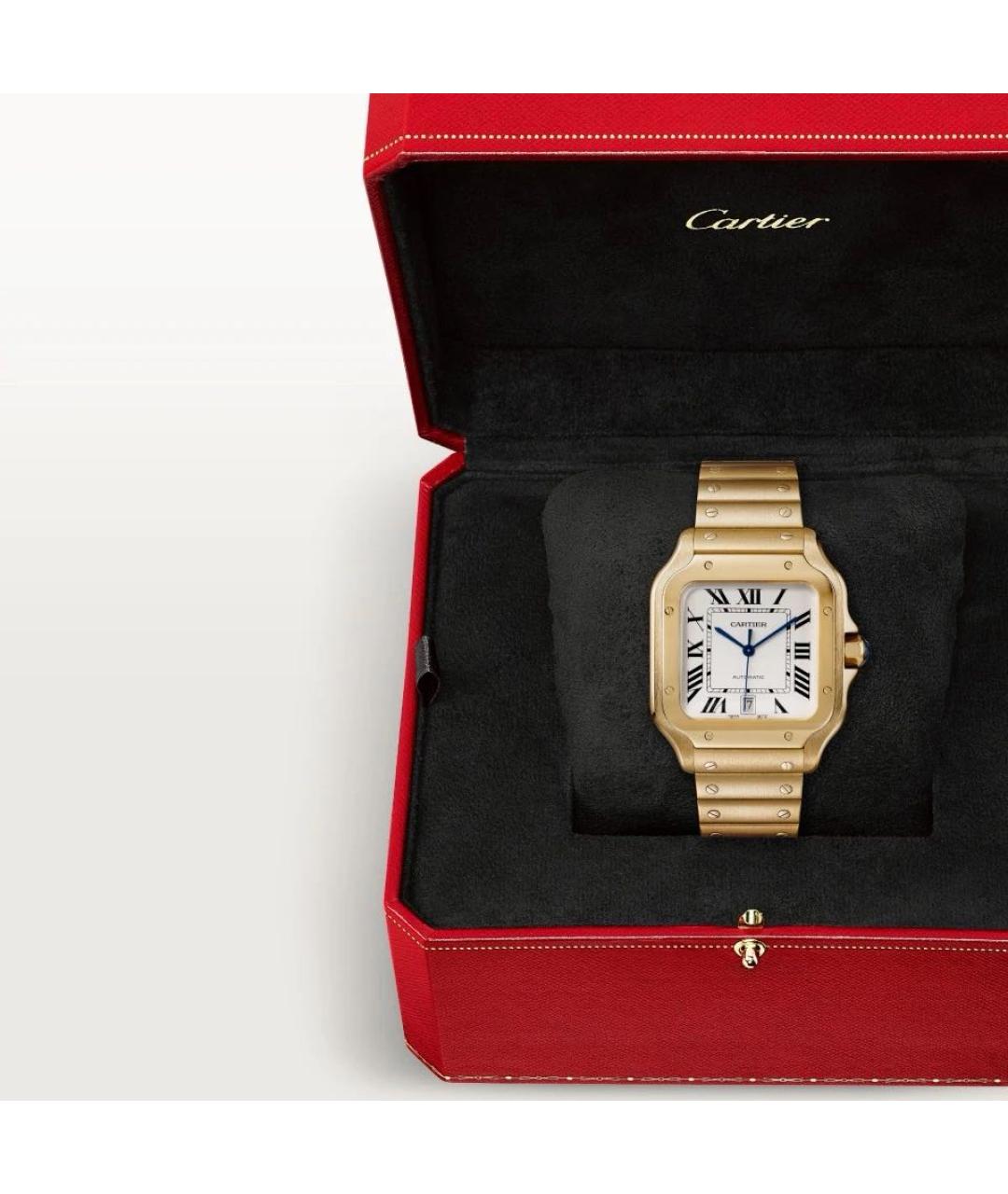 CARTIER Золотые часы из желтого золота, фото 8
