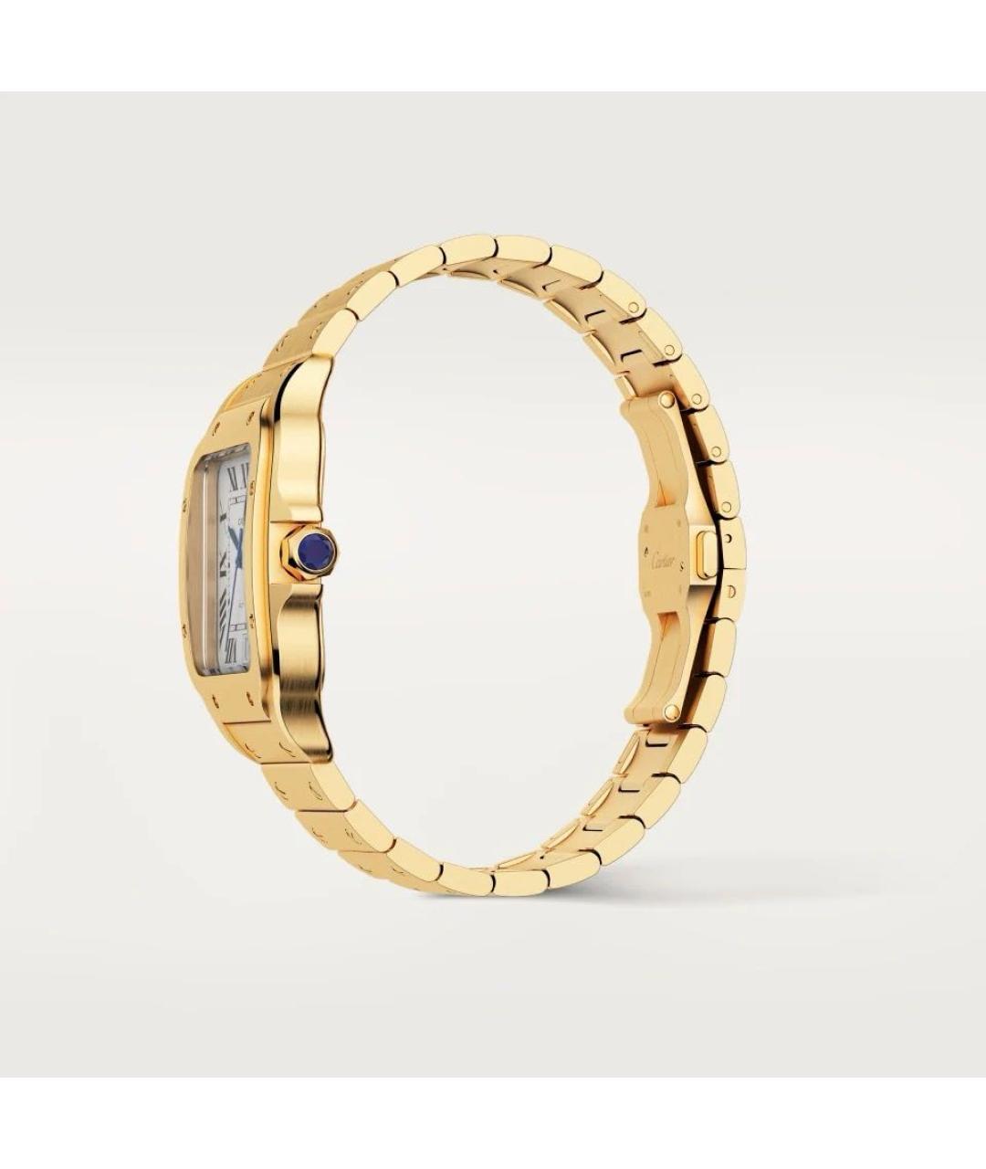 CARTIER Золотые часы из желтого золота, фото 2