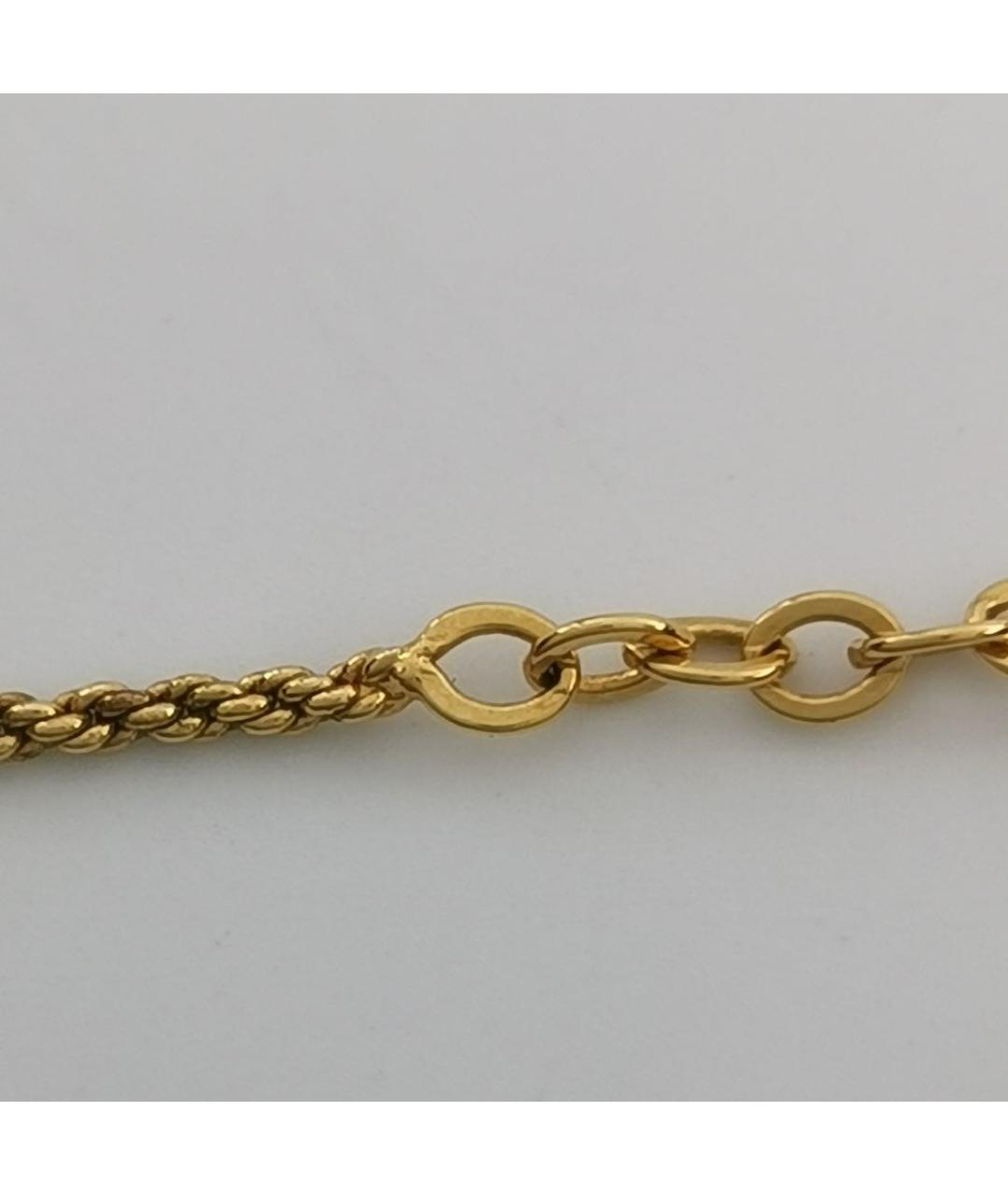 CHRISTIAN DIOR Черный позолоченный кулон, фото 5