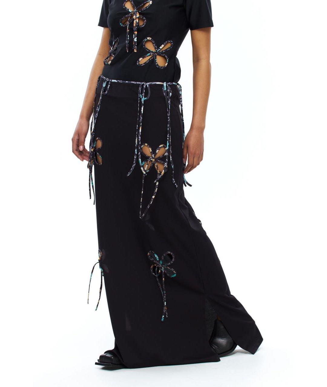 J.KIM Черная юбка макси, фото 2