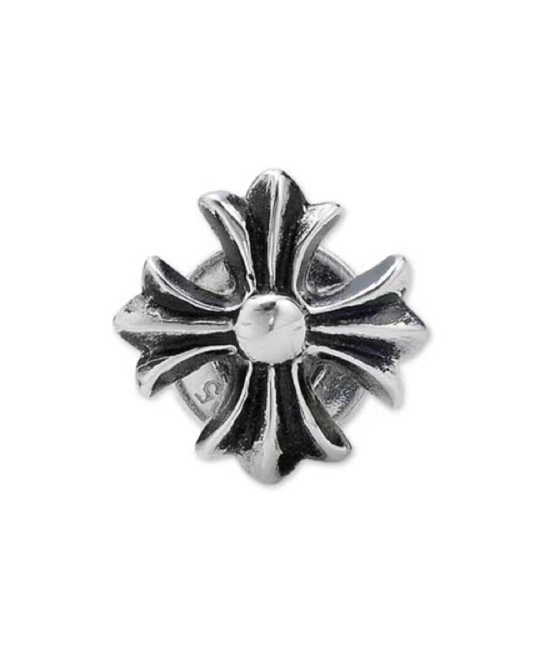 CHROME HEARTS Серебряные серебряные серьги, фото 1
