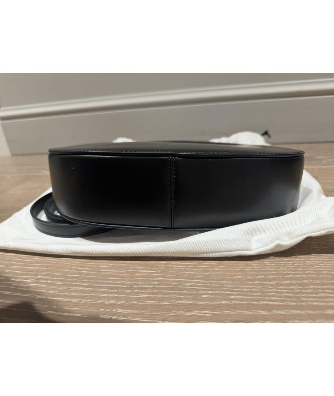 COPERNI Черная кожаная сумка с короткими ручками, фото 6