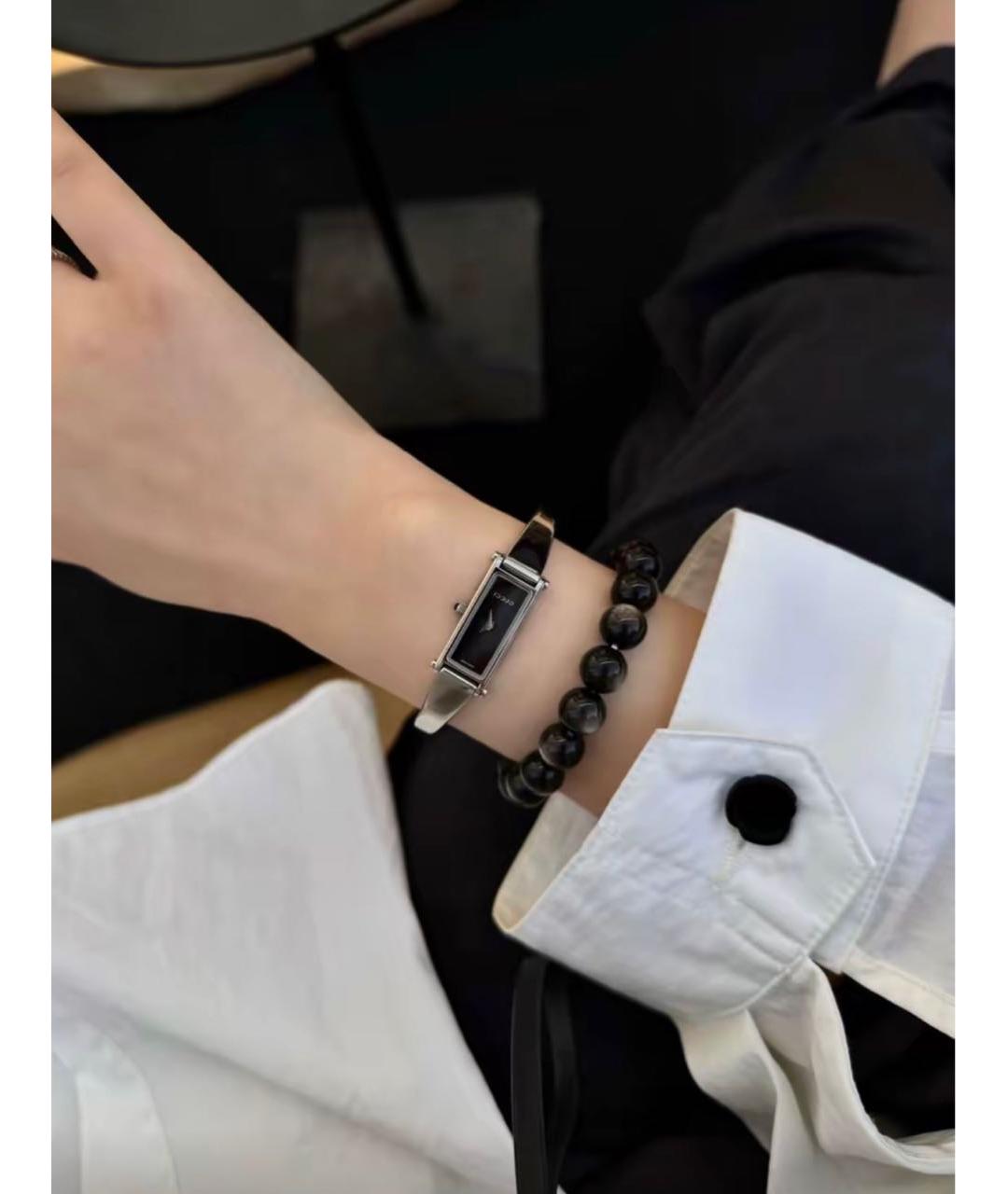 GUCCI Серебряные часы, фото 5