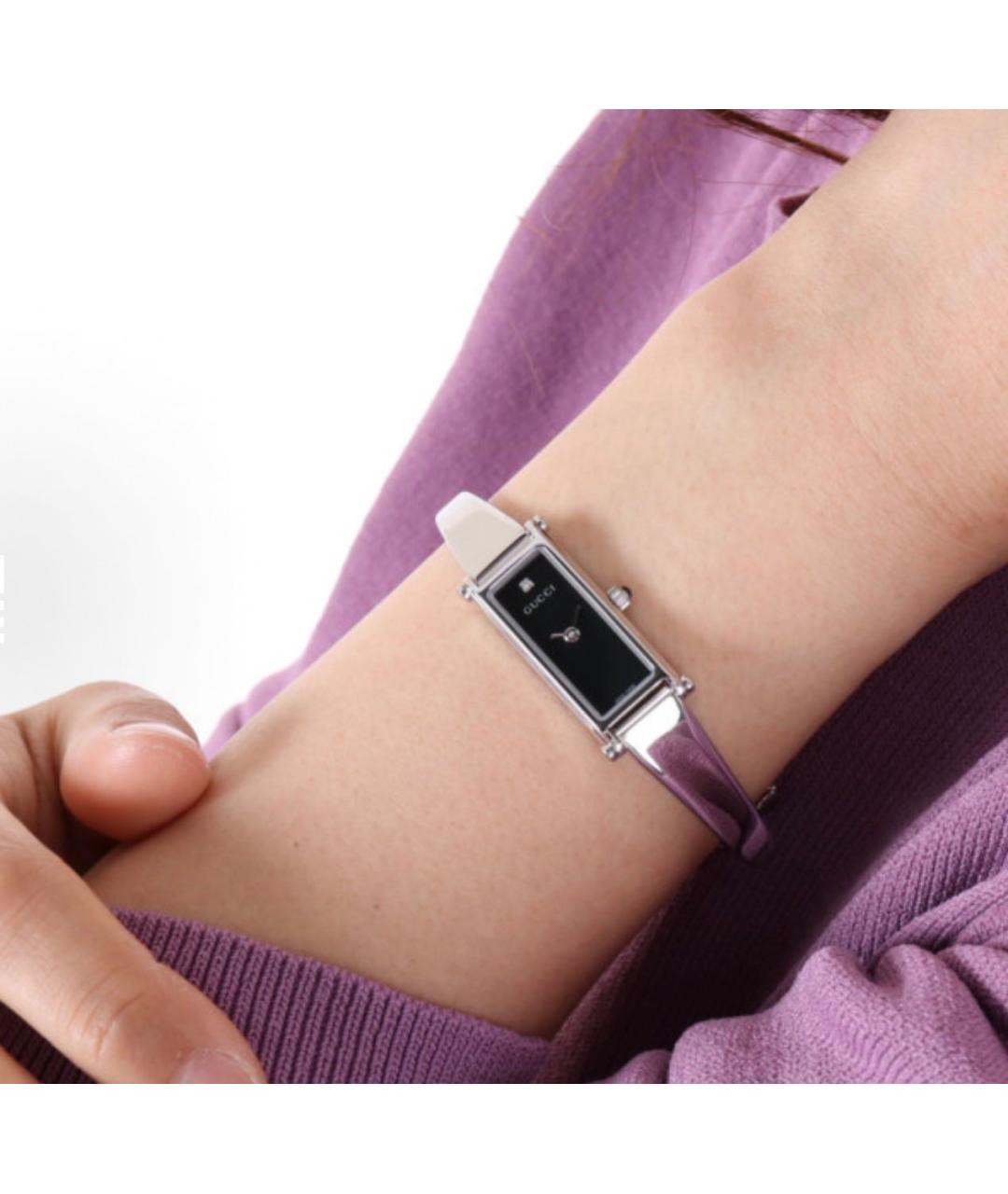 GUCCI Серебряные часы, фото 4