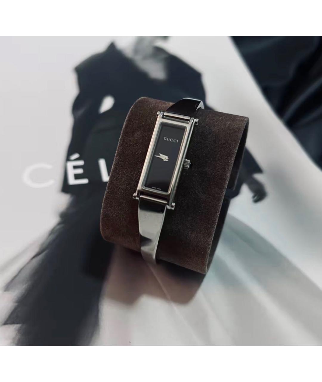 GUCCI Серебряные часы, фото 6