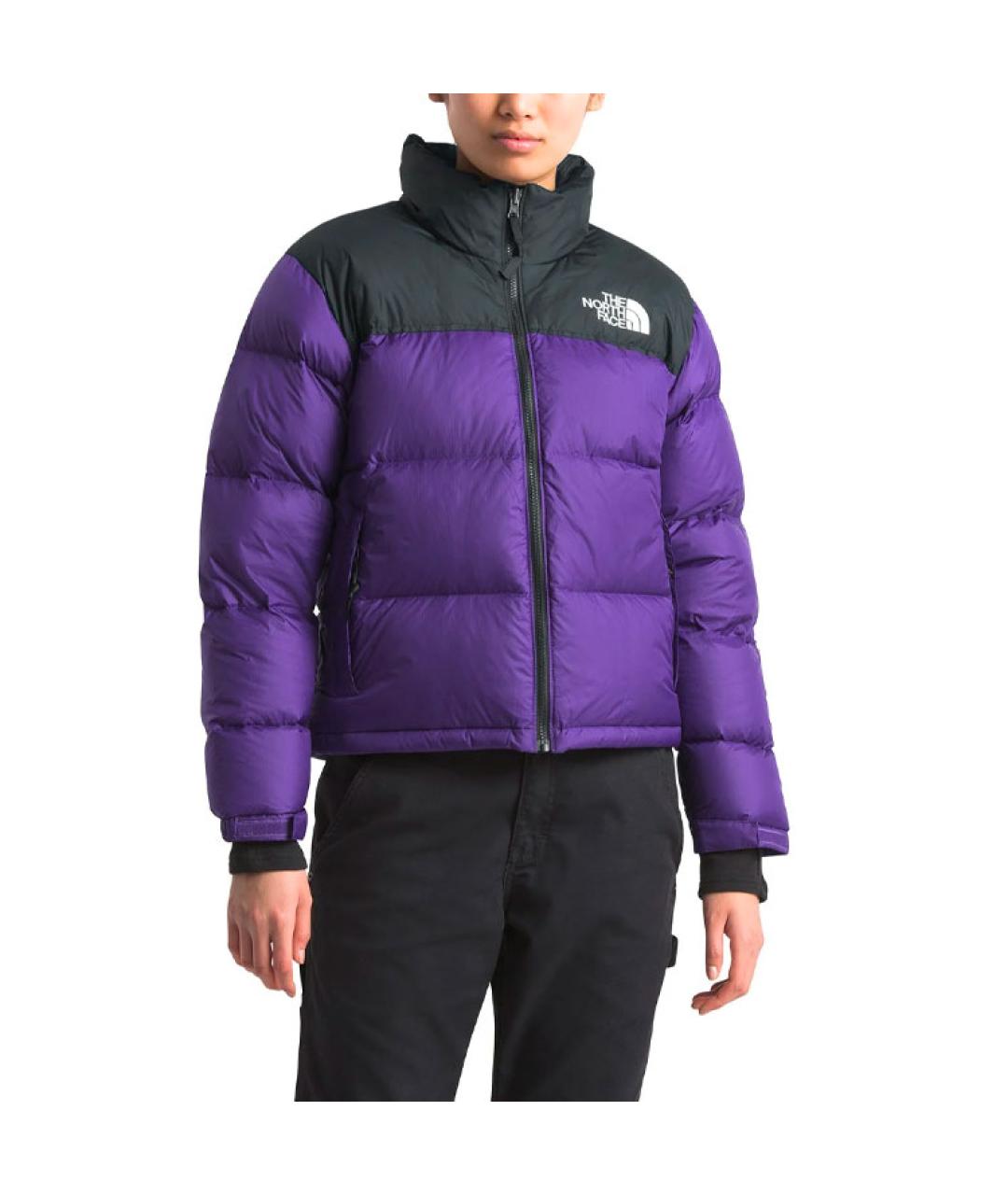 THE NORTH FACE Фиолетовая полиамидовая куртка, фото 4