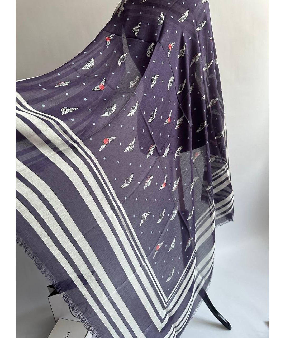 CHANEL Синий платок, фото 6