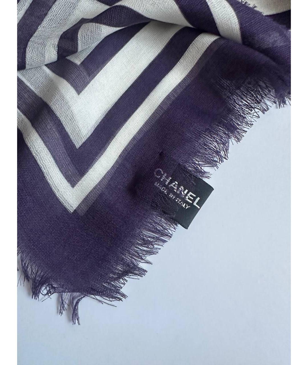 CHANEL Синий платок, фото 3