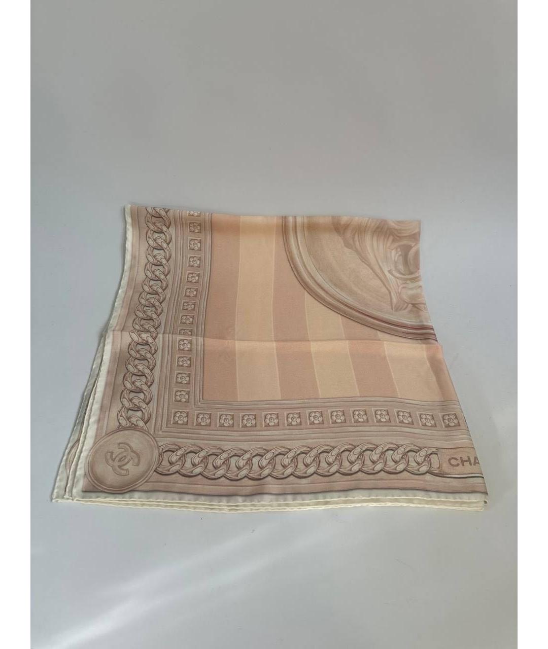 CHANEL Мульти шелковый платок, фото 7