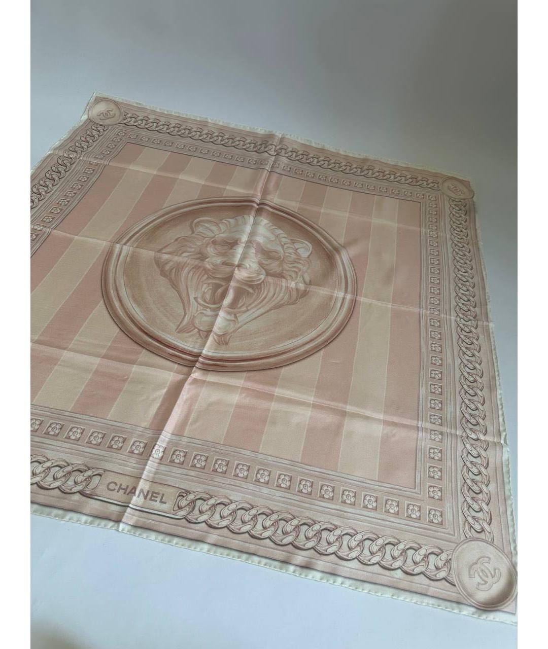 CHANEL Мульти шелковый платок, фото 6