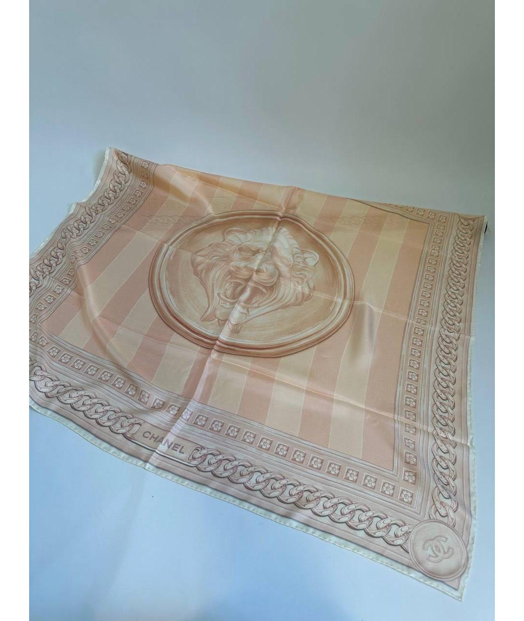 CHANEL Мульти шелковый платок, фото 4