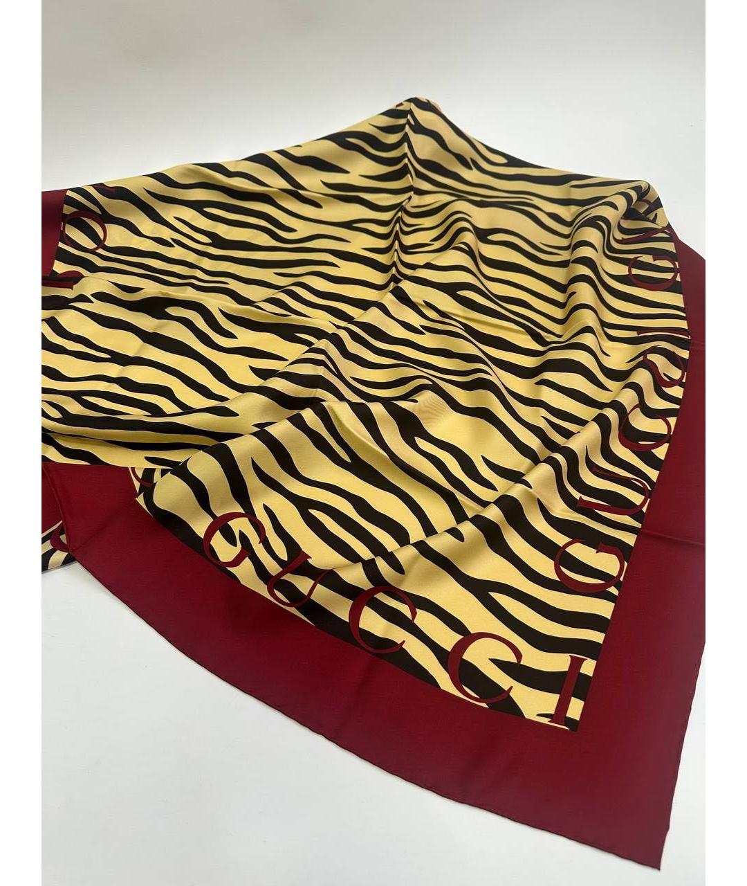 GUCCI Мульти шелковый платок, фото 7