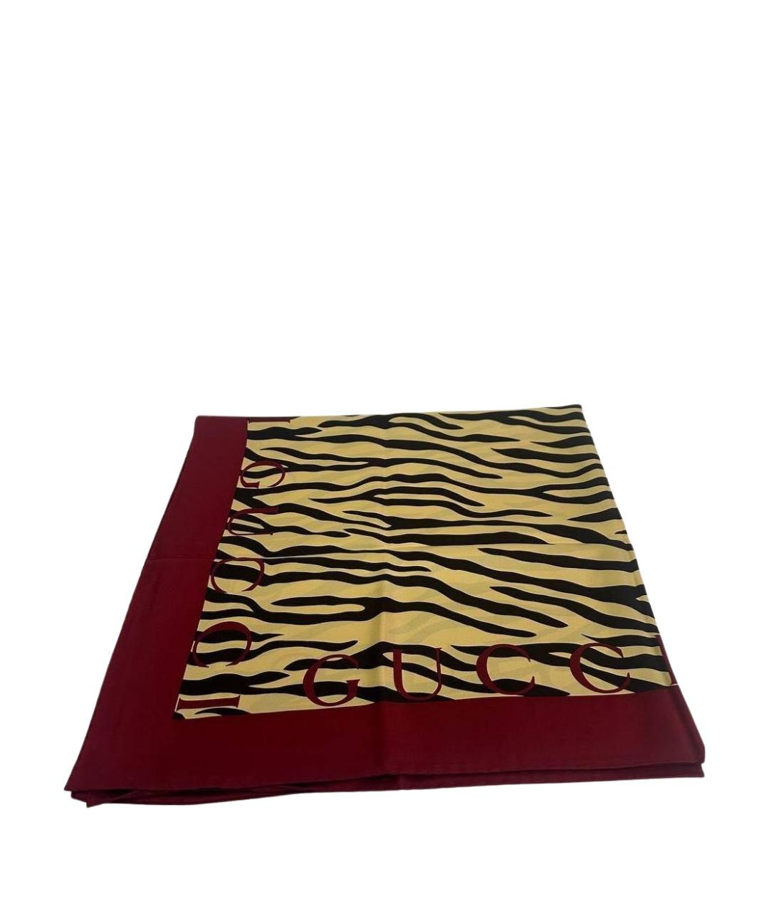 GUCCI Мульти шелковый платок, фото 1