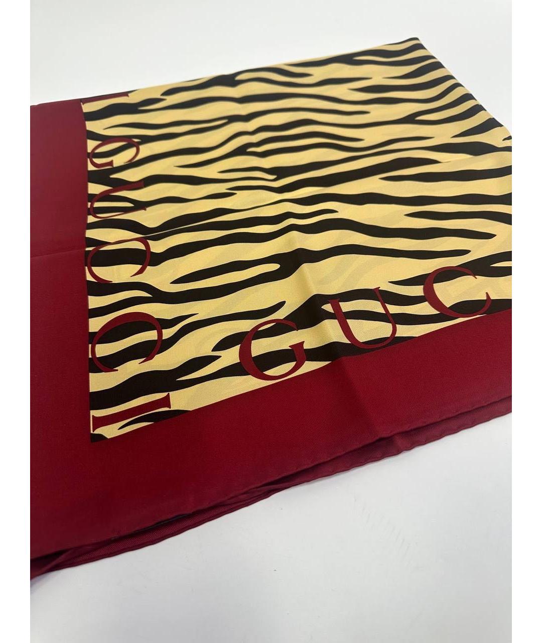 GUCCI Мульти шелковый платок, фото 2