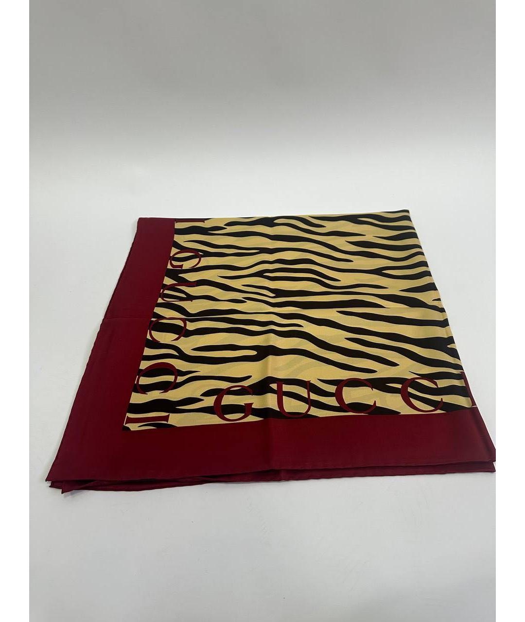 GUCCI Мульти шелковый платок, фото 9