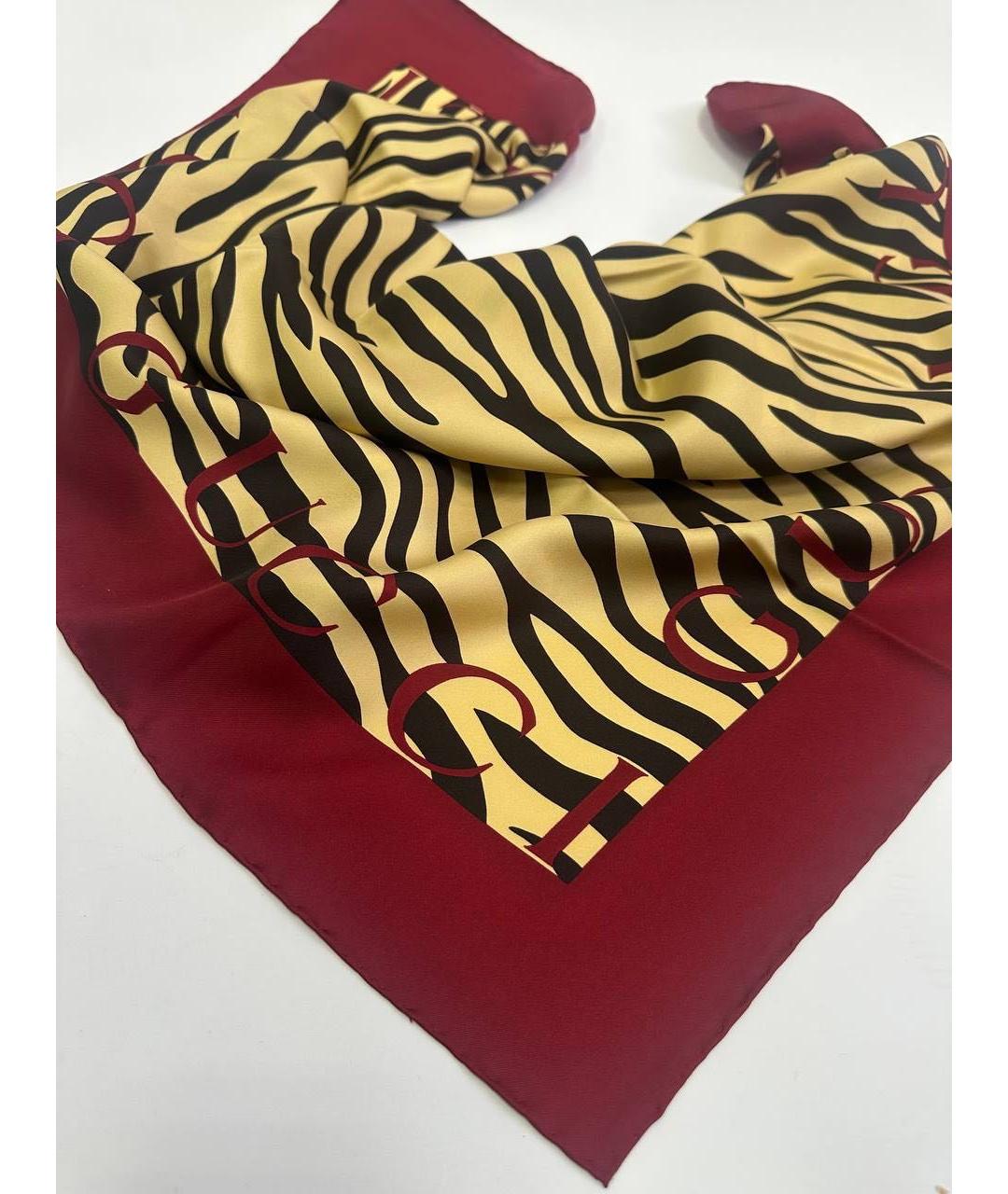 GUCCI Мульти шелковый платок, фото 5