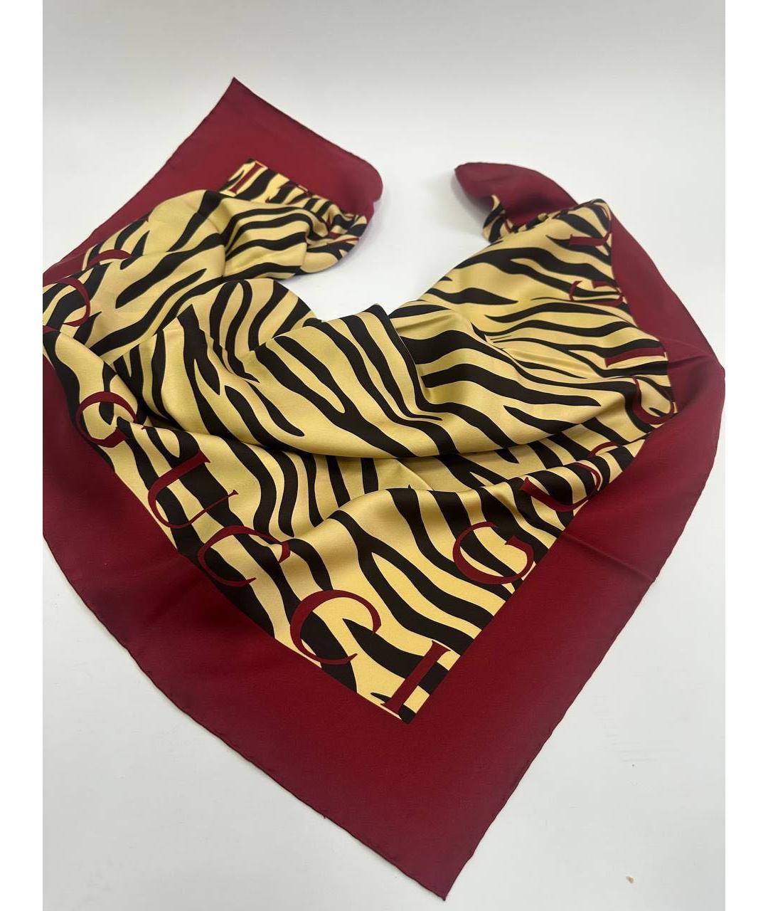 GUCCI Мульти шелковый платок, фото 8