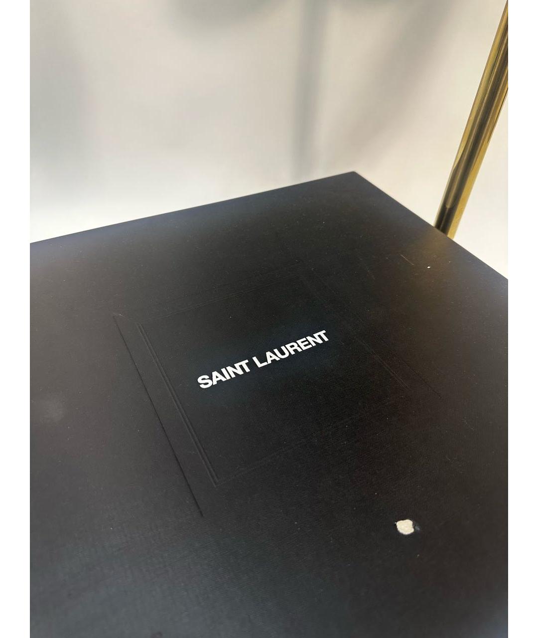 SAINT LAURENT Черная шляпа, фото 8