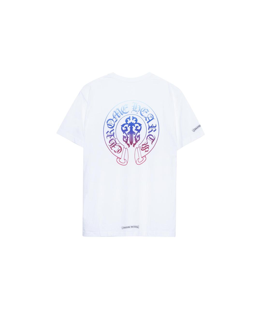 CHROME HEARTS Белая хлопковая футболка, фото 1