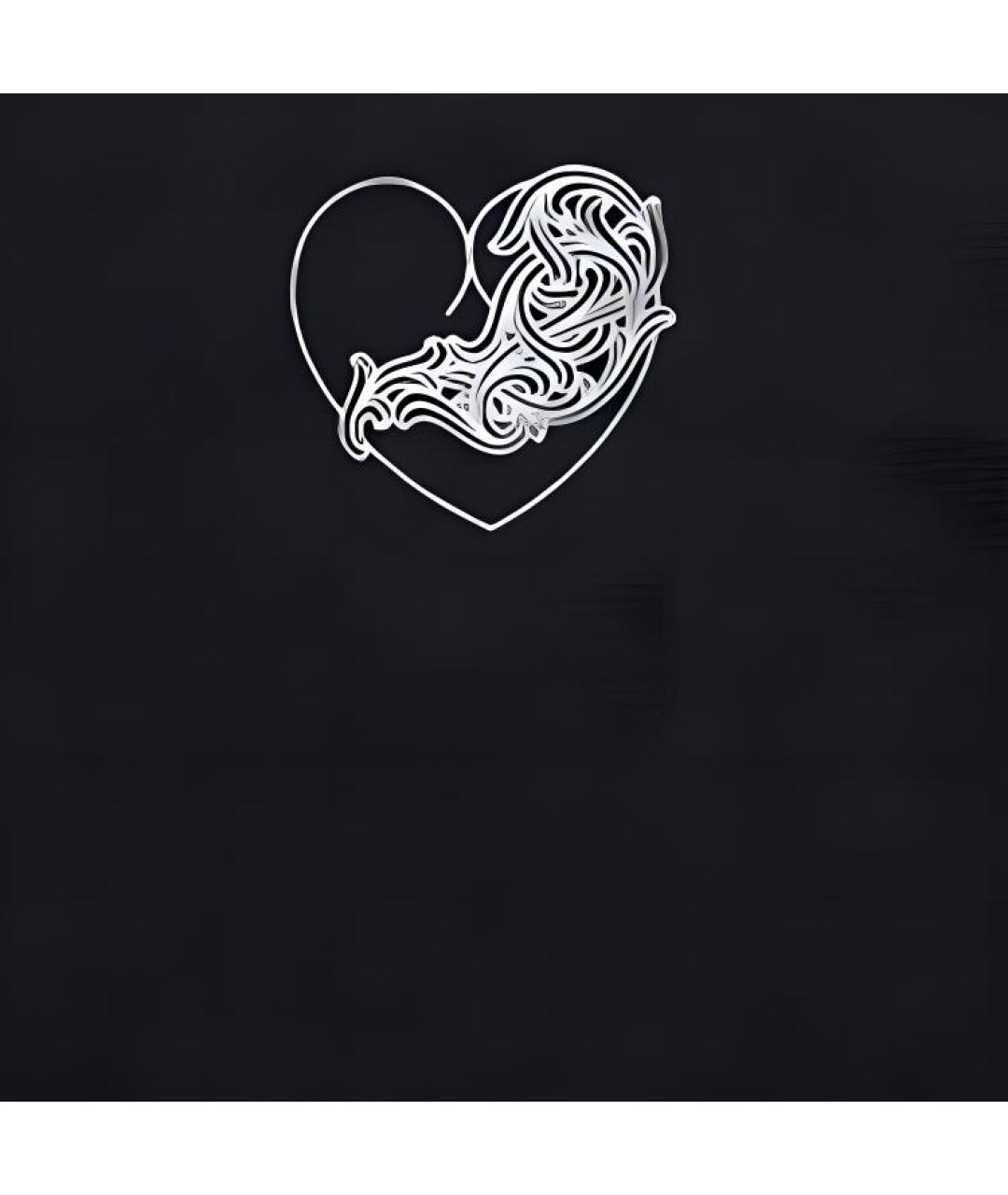 CHROME HEARTS Черная хлопковая майка, фото 2