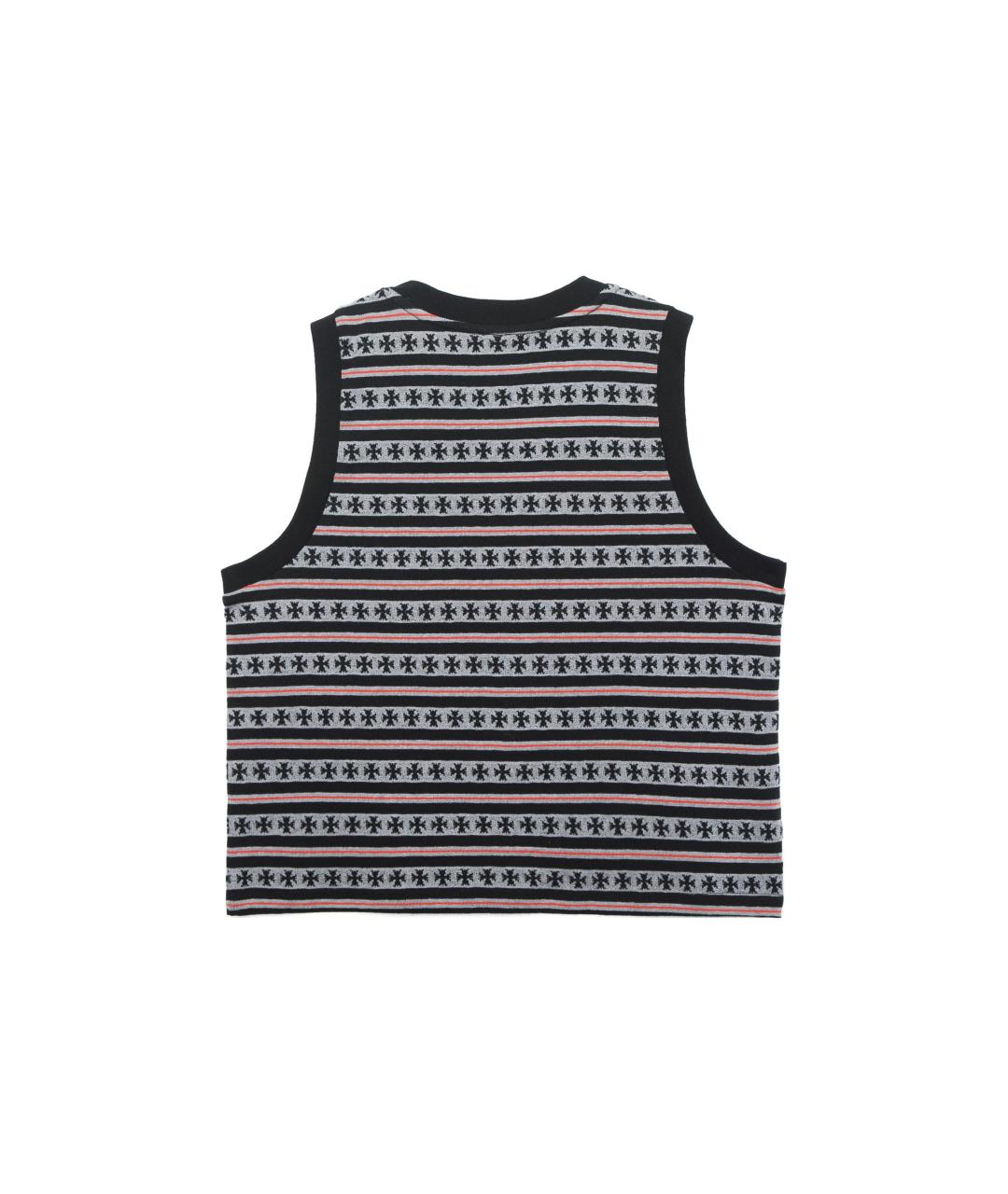 CHROME HEARTS Черная майка, фото 2