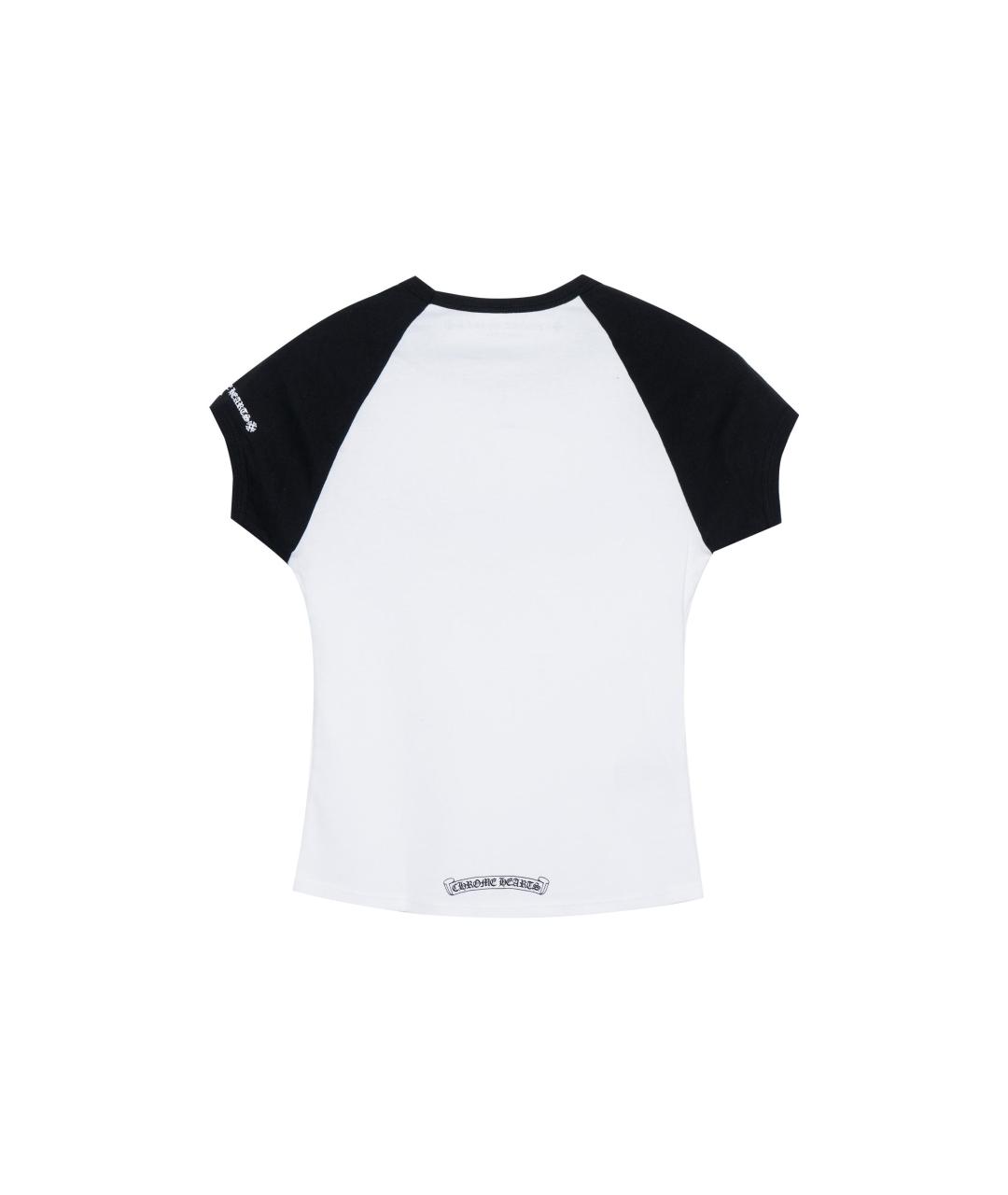 CHROME HEARTS Белая хлопковая футболка, фото 2