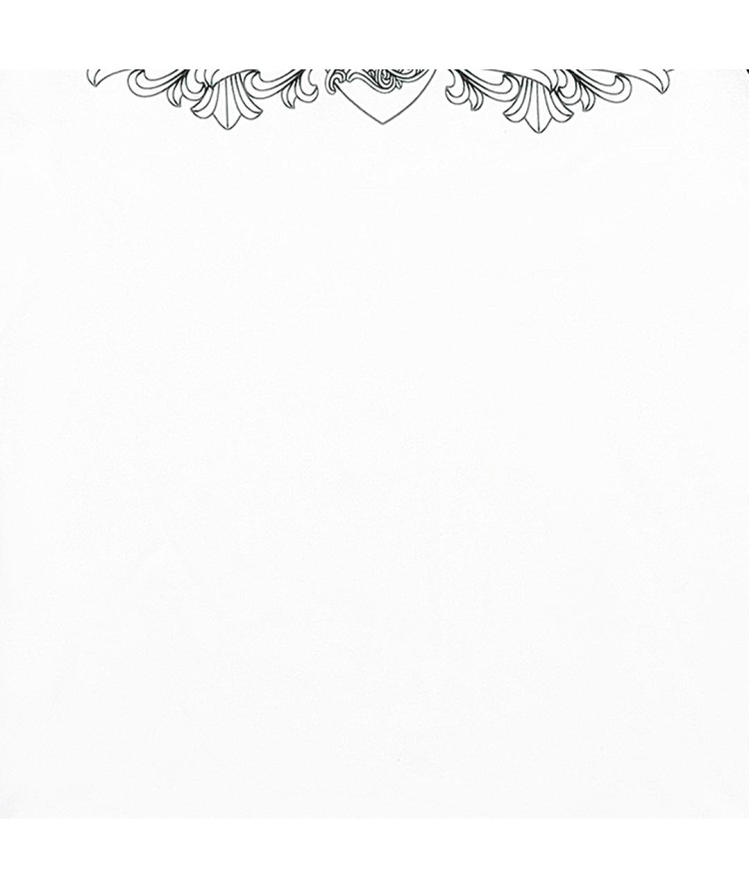 CHROME HEARTS Белая хлопковая футболка, фото 6