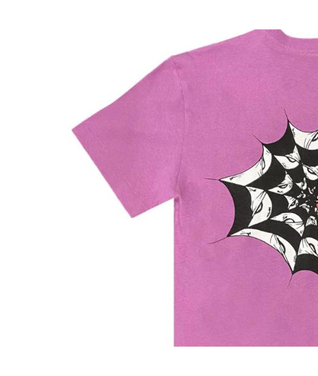 CHROME HEARTS Розовая хлопковая футболка, фото 3