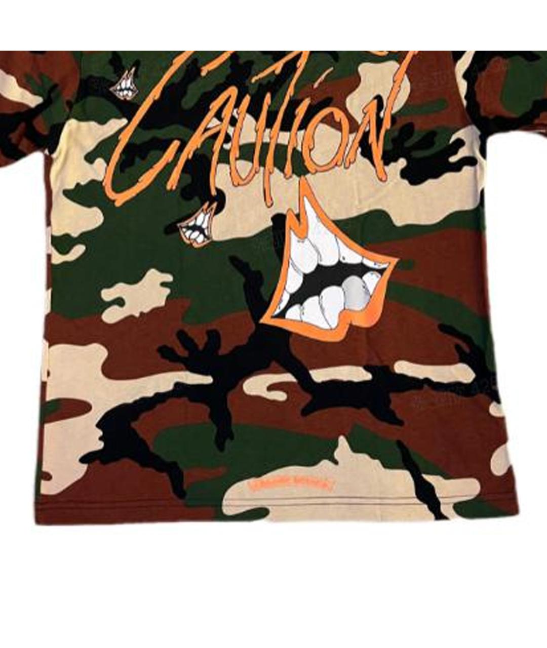 CHROME HEARTS Зеленая хлопковая футболка, фото 4