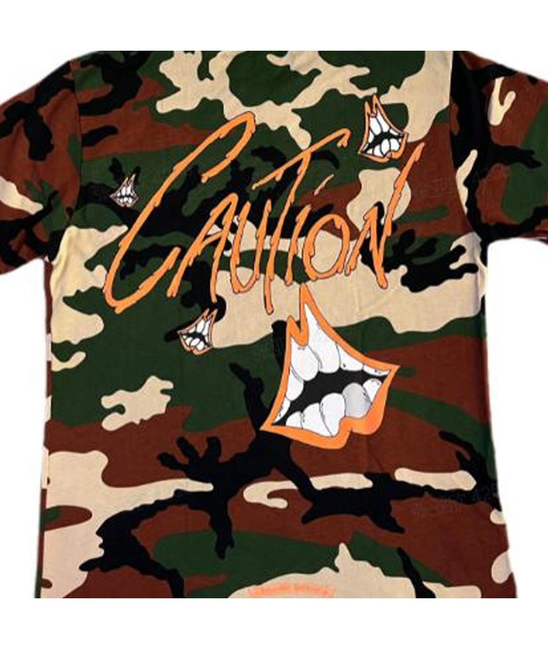 CHROME HEARTS Зеленая хлопковая футболка, фото 3