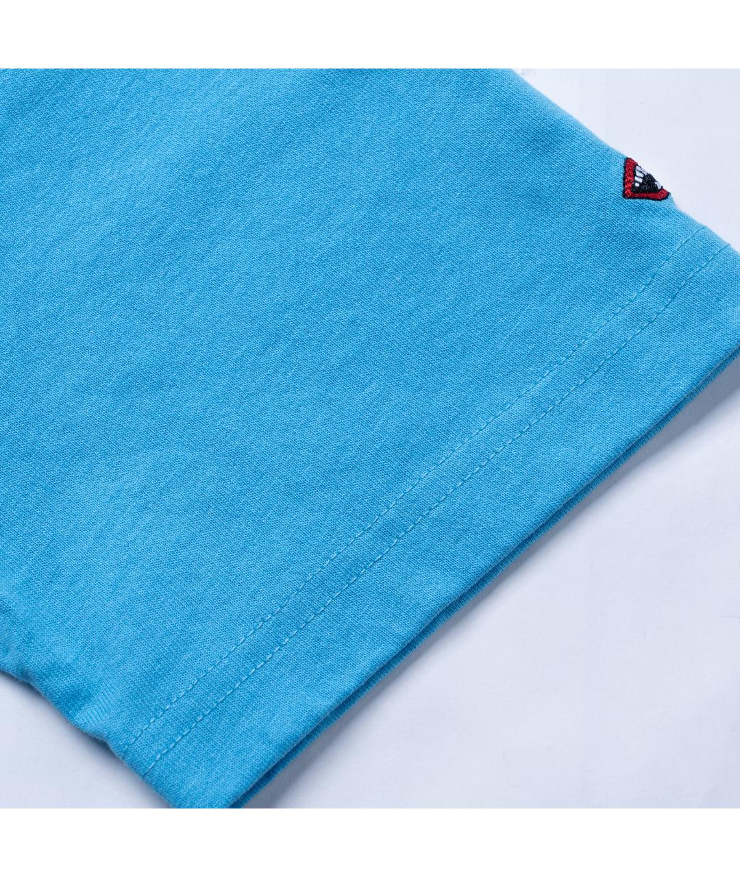 CHROME HEARTS Синяя хлопковая футболка, фото 3