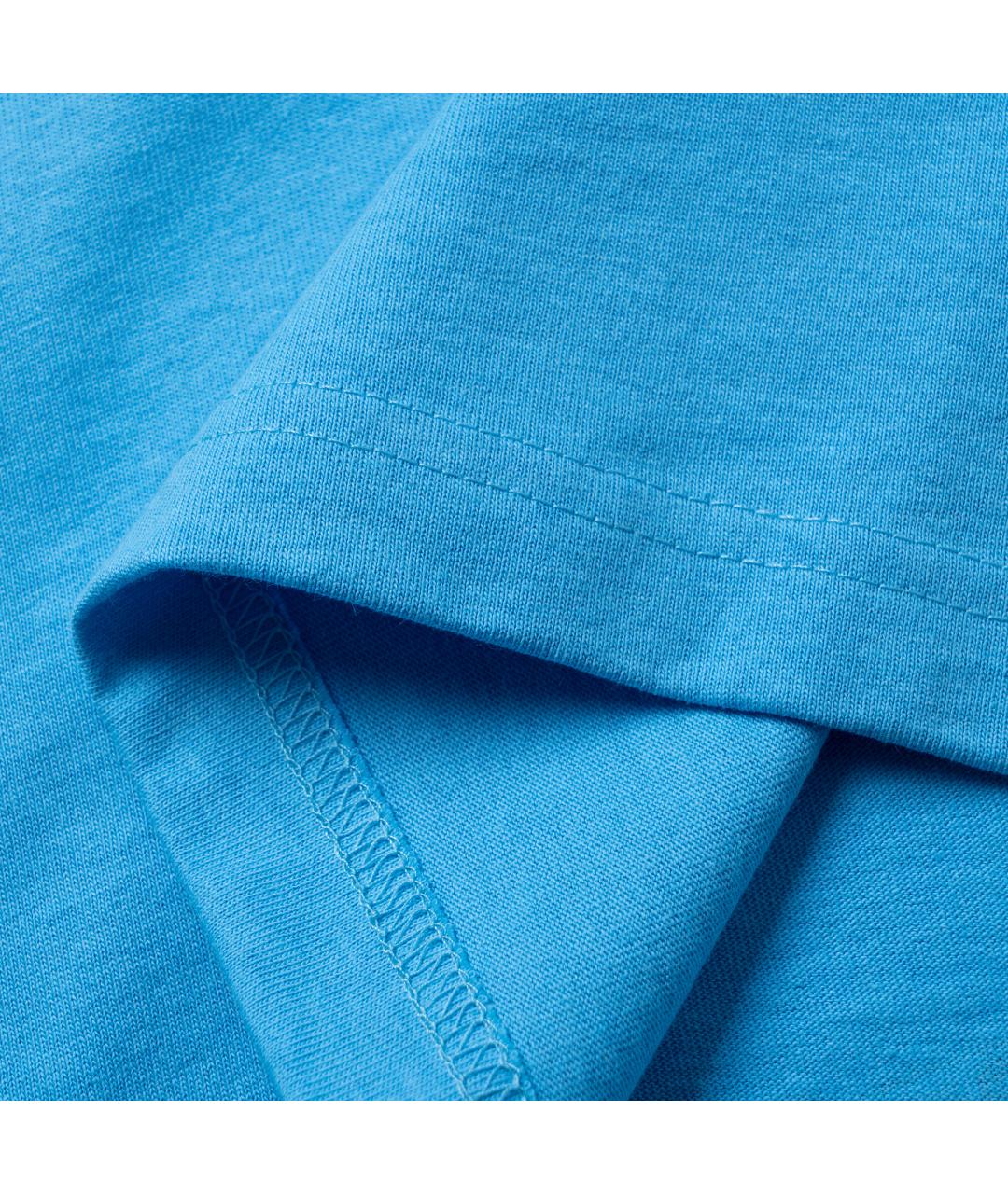 CHROME HEARTS Синяя хлопковая футболка, фото 5