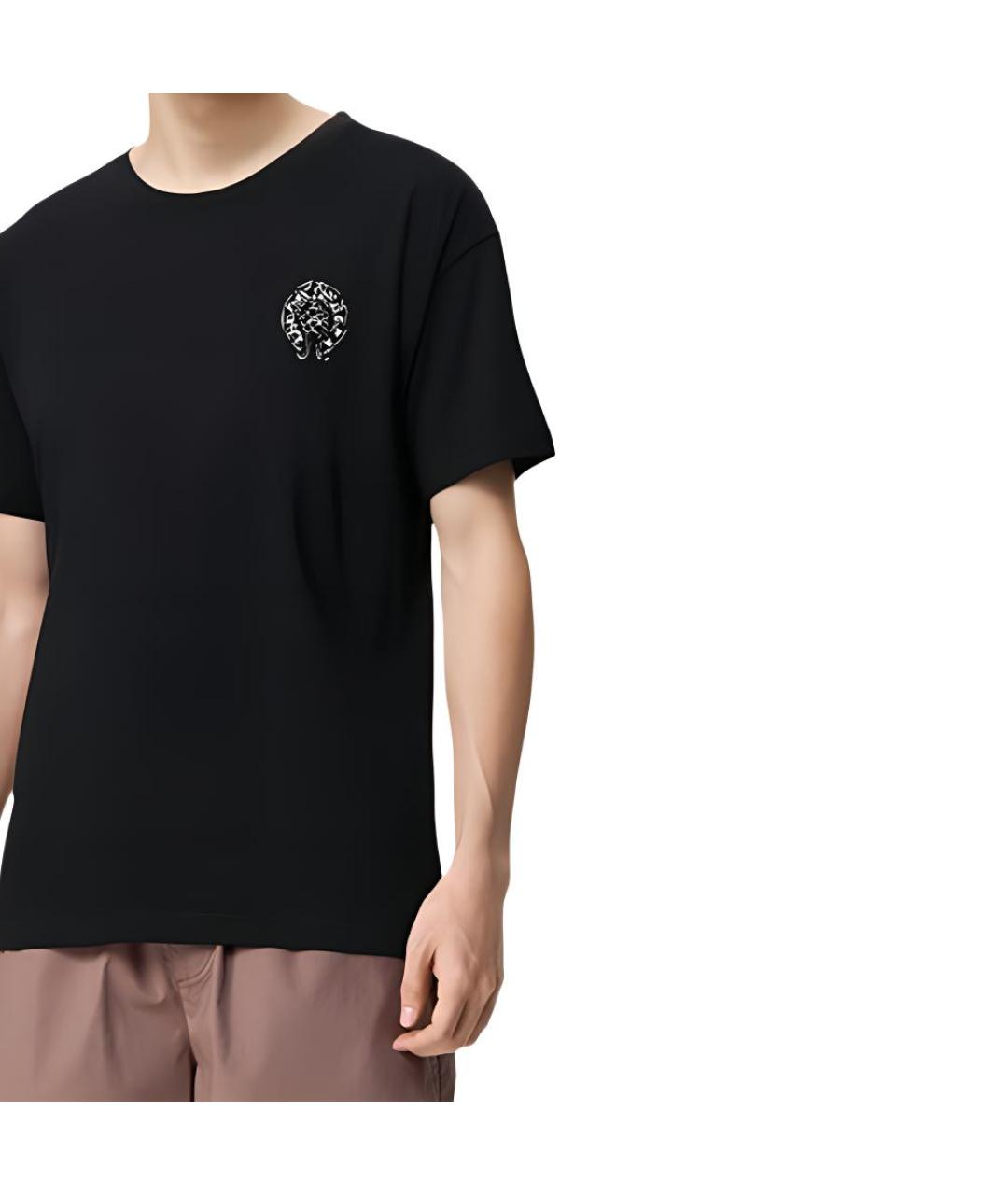 CHROME HEARTS Черная футболка, фото 5