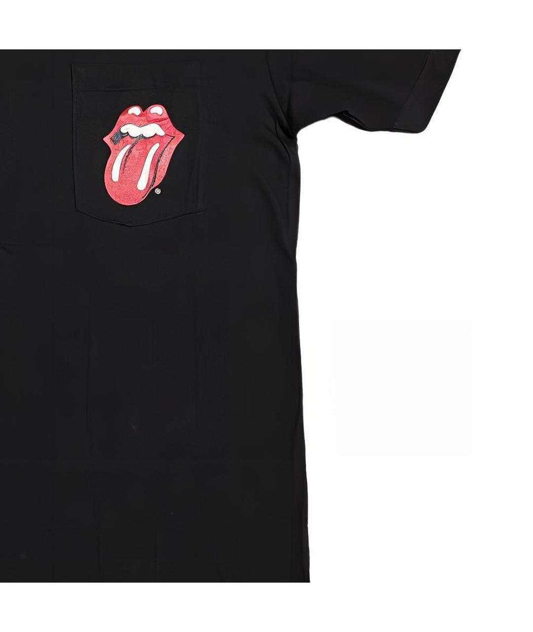 CHROME HEARTS Черная хлопковая футболка, фото 5