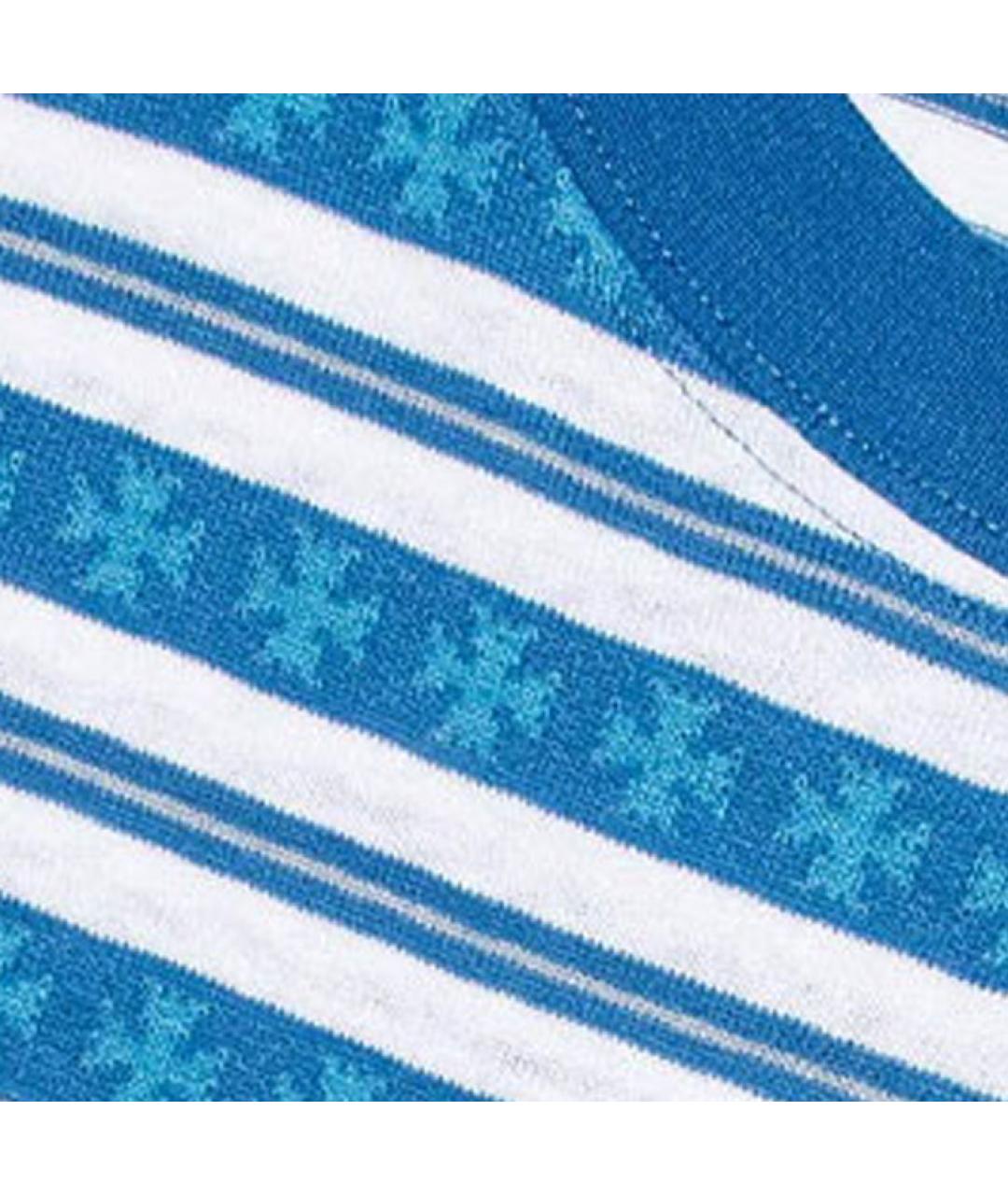 CHROME HEARTS Синяя хлопковая футболка, фото 4