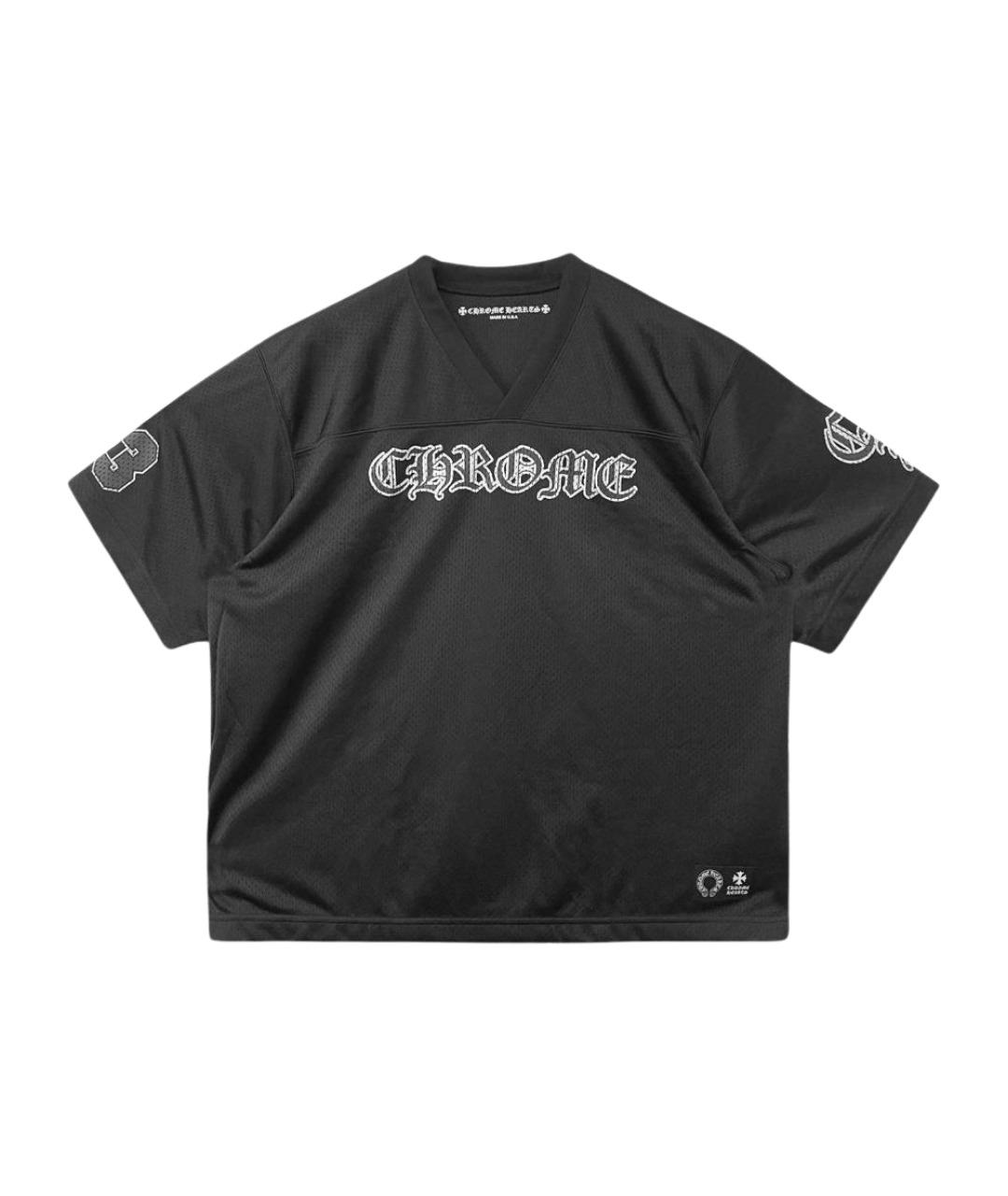 CHROME HEARTS Черная хлопковая футболка, фото 1