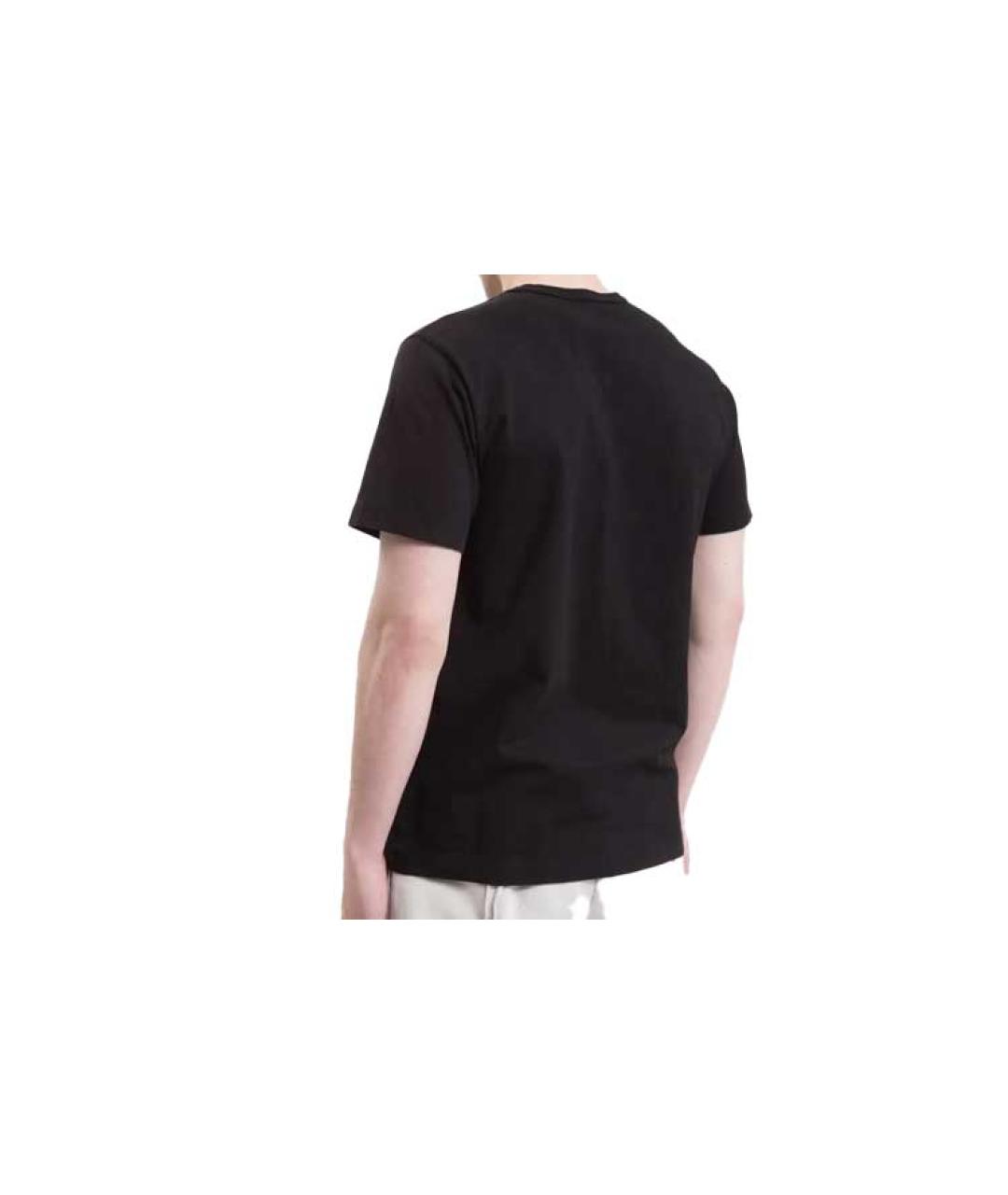 CHROME HEARTS Черная хлопковая футболка, фото 2