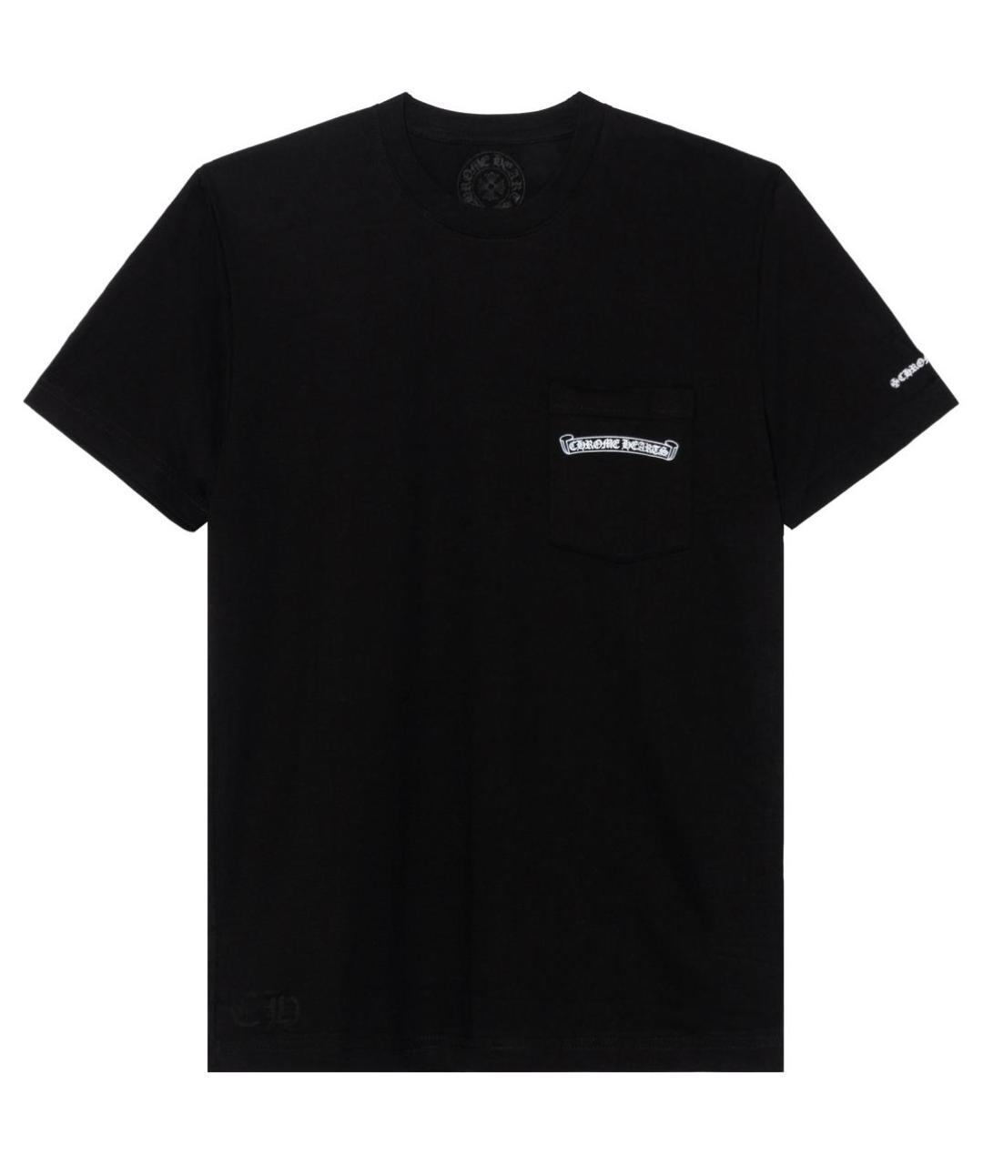 CHROME HEARTS Черная футболка, фото 1