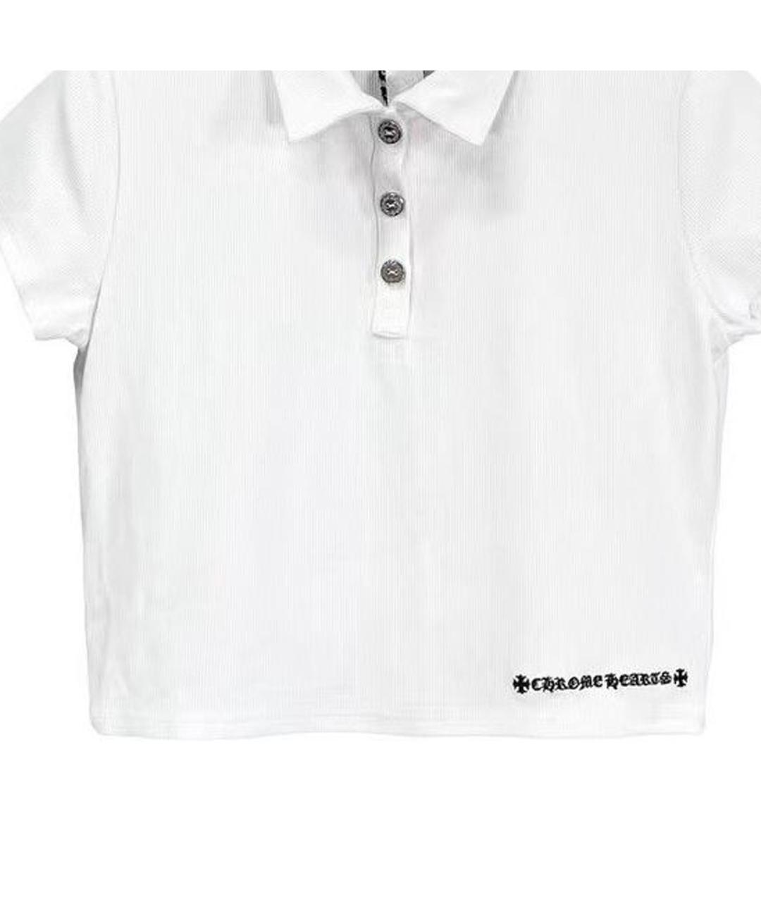 CHROME HEARTS Белая хлопковая рубашка, фото 6