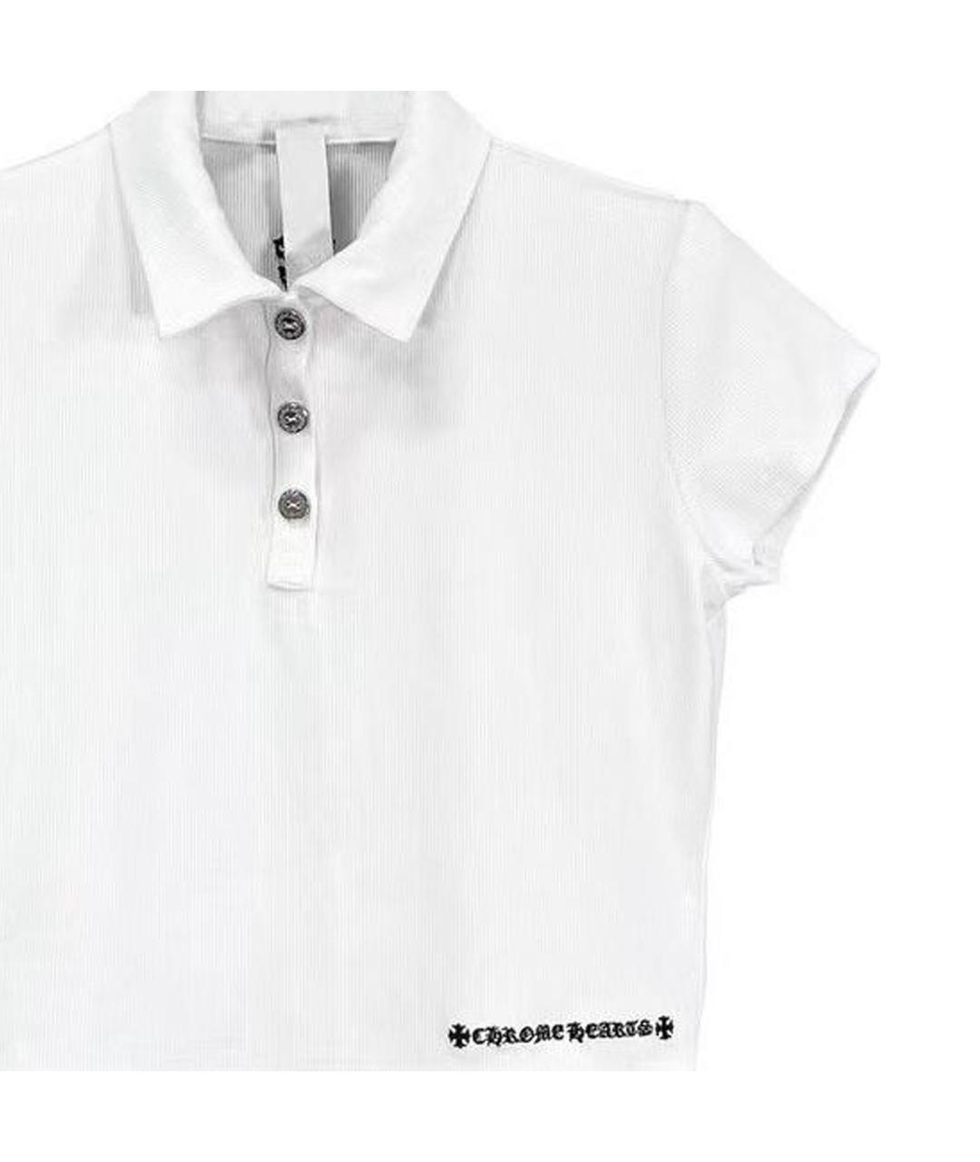 CHROME HEARTS Белая хлопковая рубашка, фото 5